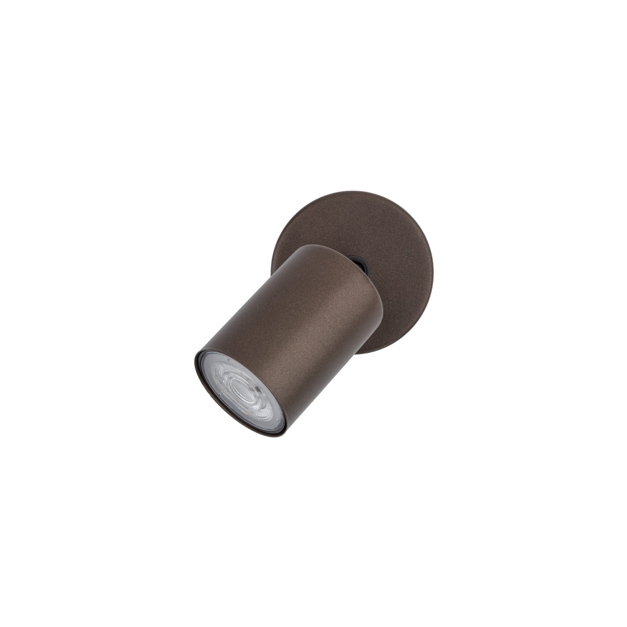 Reflektor nowoczesny elegancki metalowy tuba brązowy TK Lighting Top 5957 1x10W GU10
