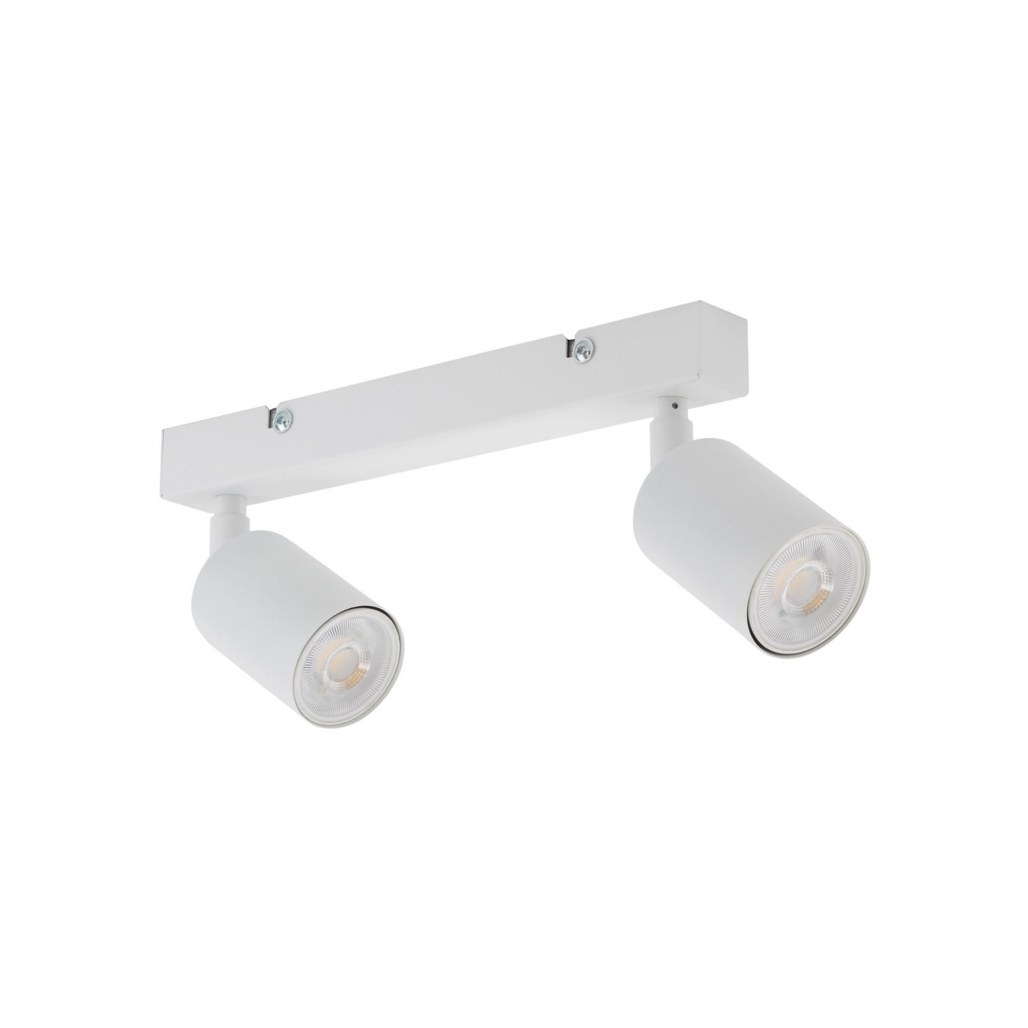 Plafon nowoczesny elegancki reflektory metalowe tuba biały TK Lighting Top 6198 2x10W GU10