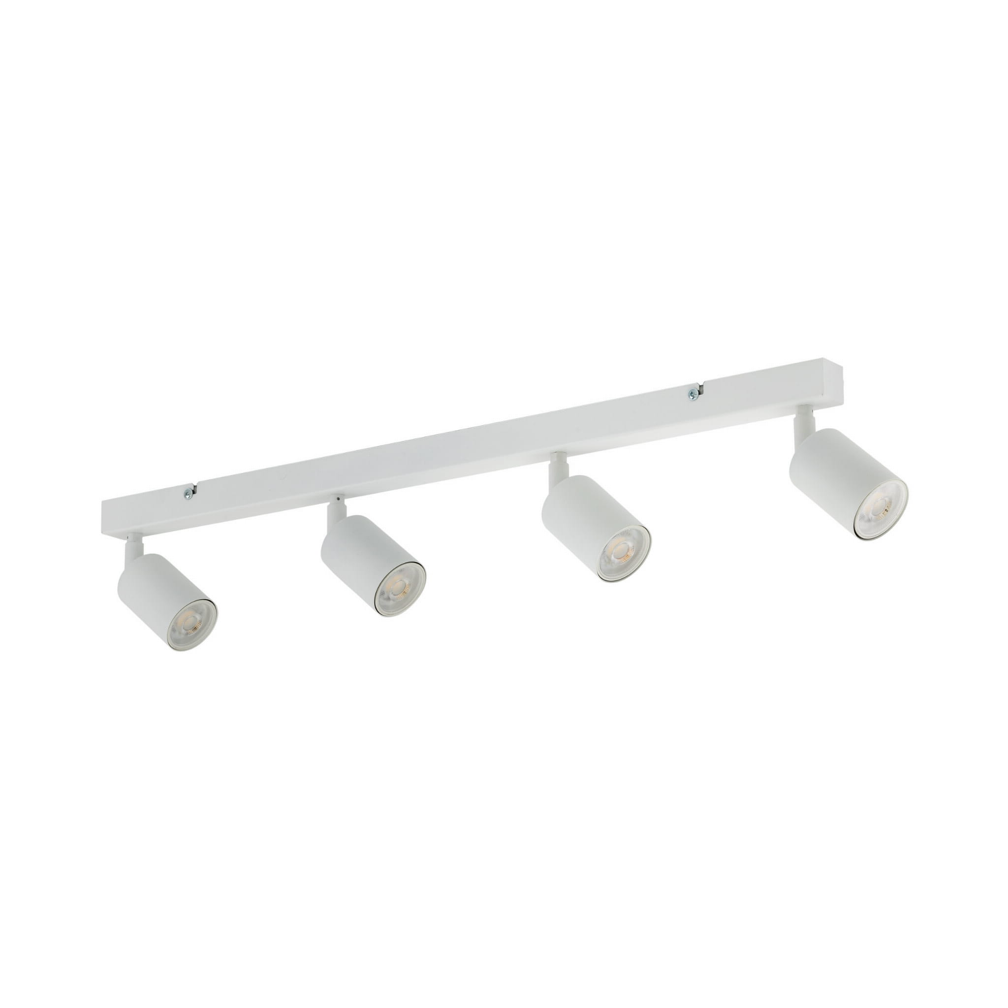 Plafon nowoczesny elegancki reflektory metalowe tuba biały TK Lighting Top 6874 4x10W GU10