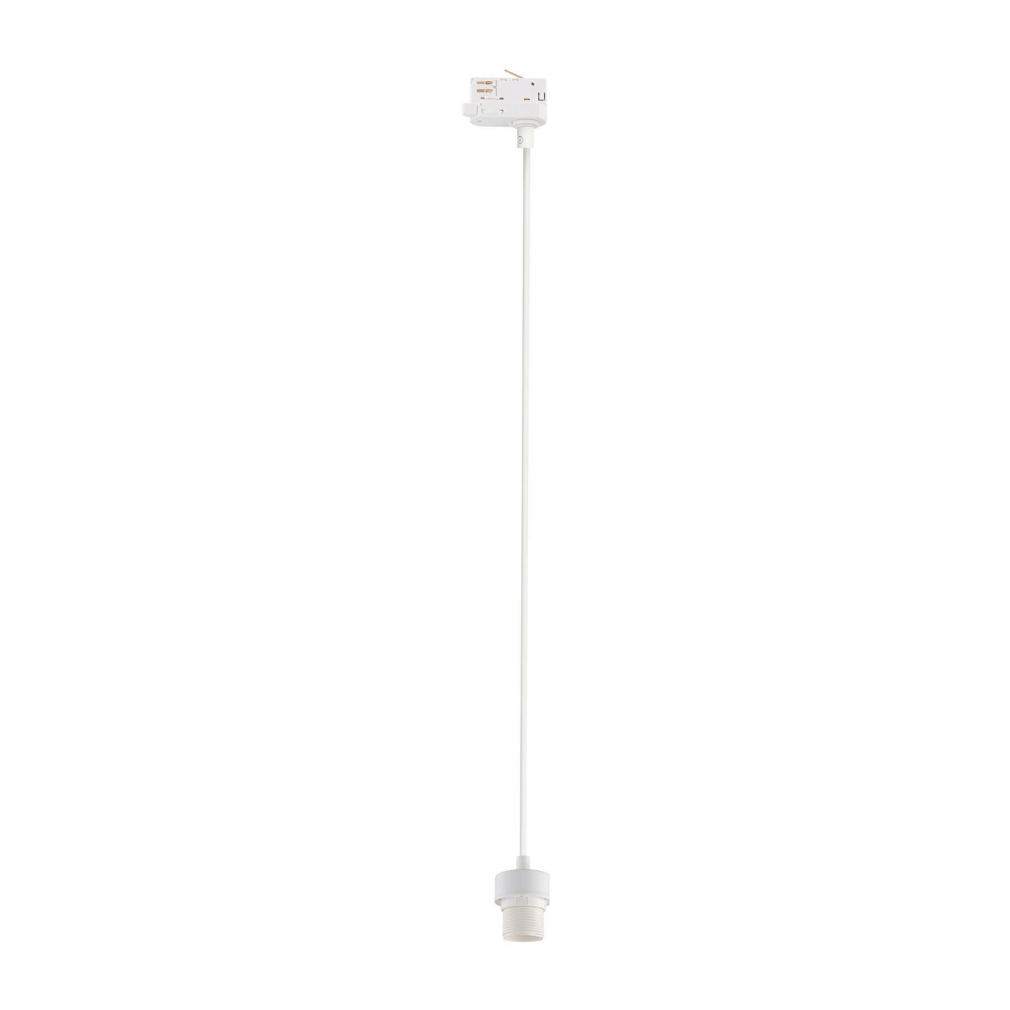 Lampa wisząca do systemu szynowego 3-fazowego Tracer biała TK Lighting Tracer 6761 1x15W E27
