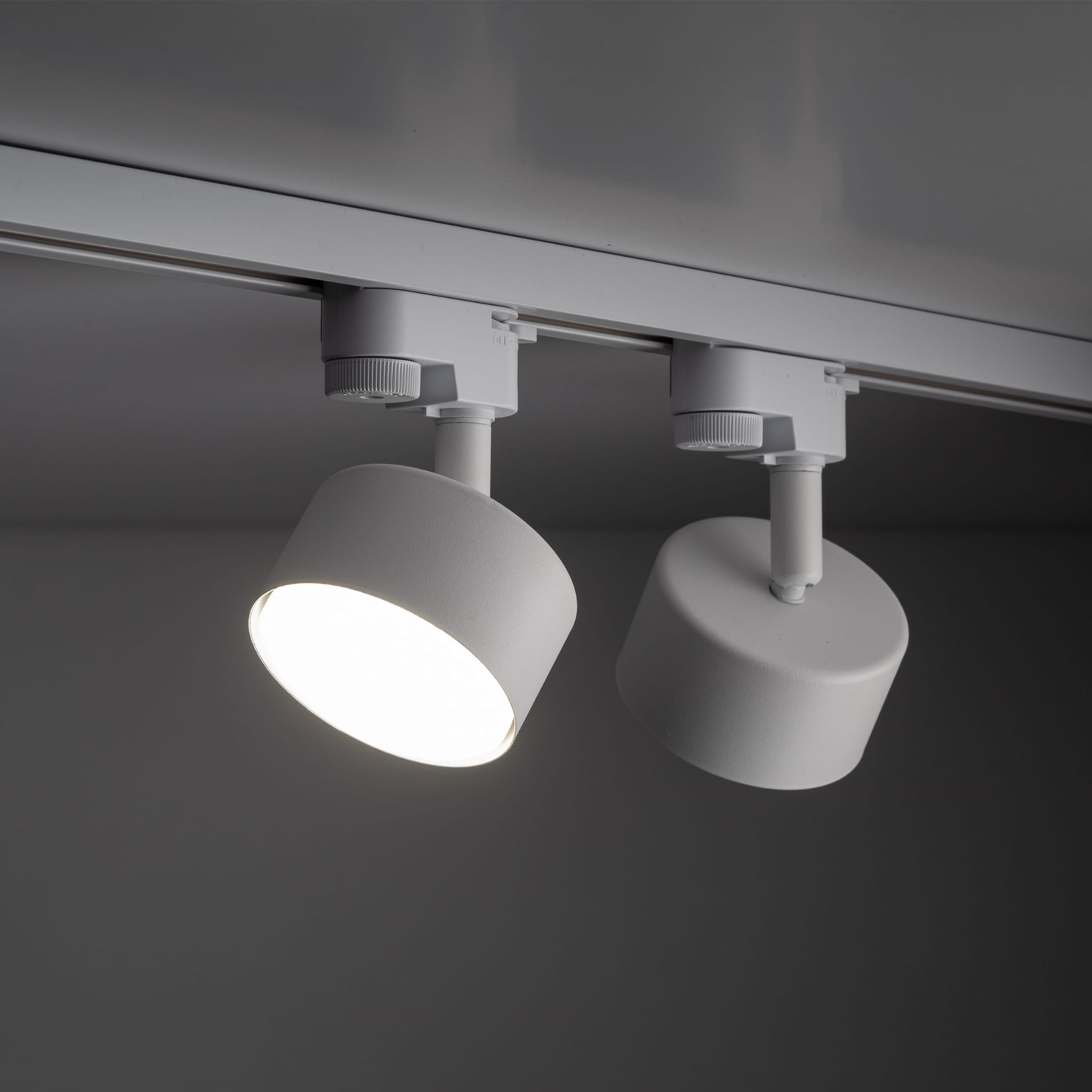 TK Lighting Tracer 4397 głowica do szyny 1x15W GX53 biała chromowana