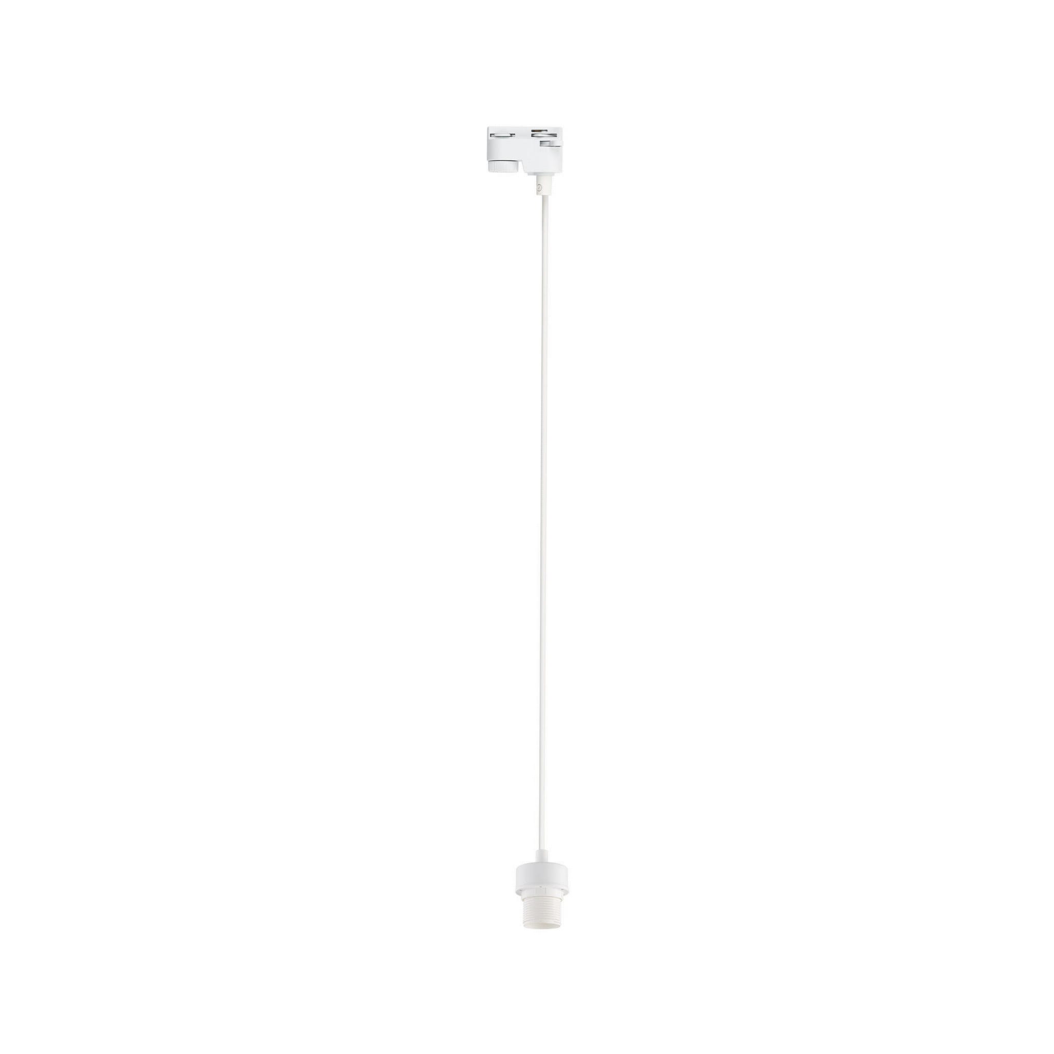 Lampa wisząca do systemu szynowego 1-fazowego Tracer biała TK Lighting Tracer 5758 1x15W E27