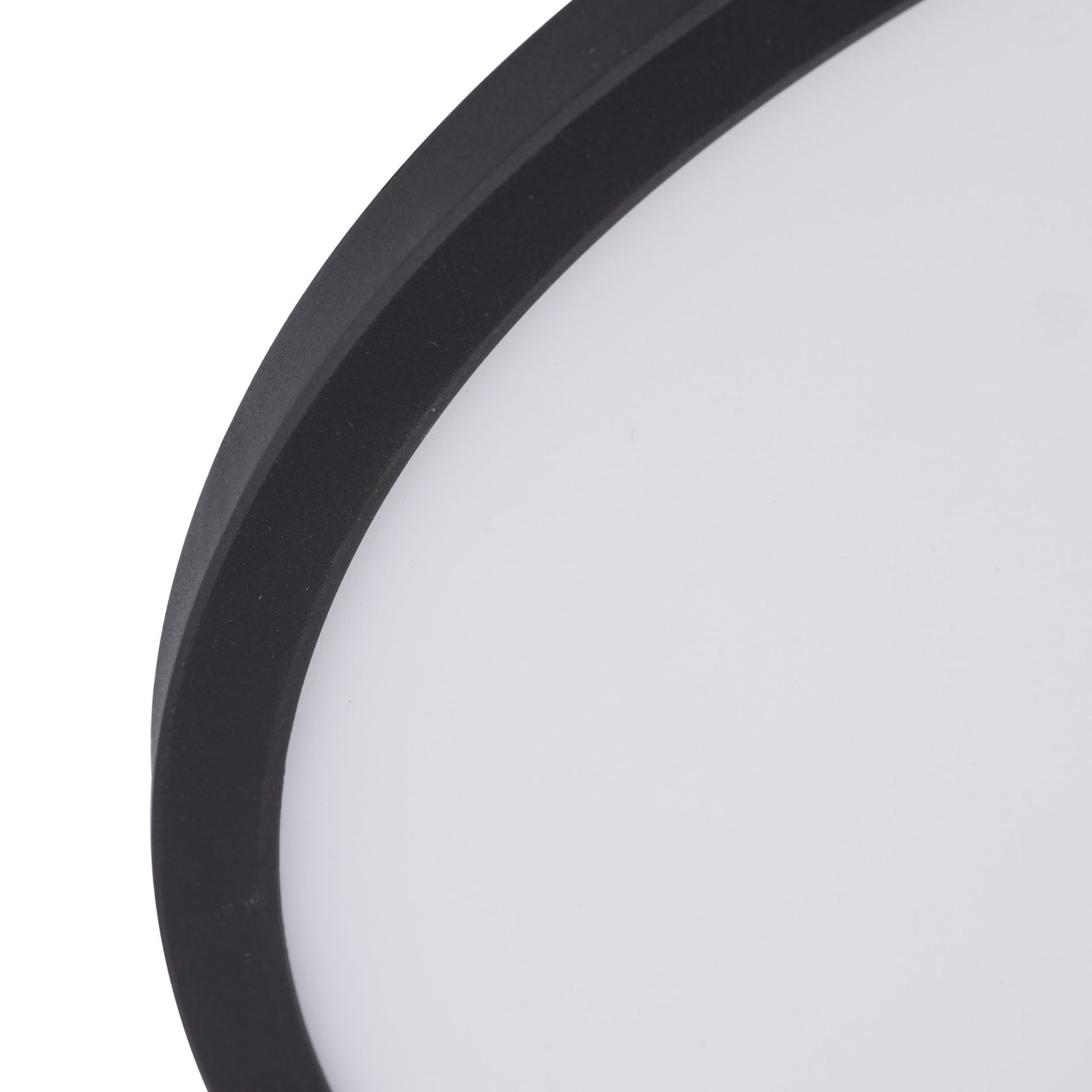 Plafon lampa sufitowa koło z przełącznikiem na obudowie TK Lighting Aqua Black Medium 6903 1x36W LED 3000 4000 6500K czarny biały