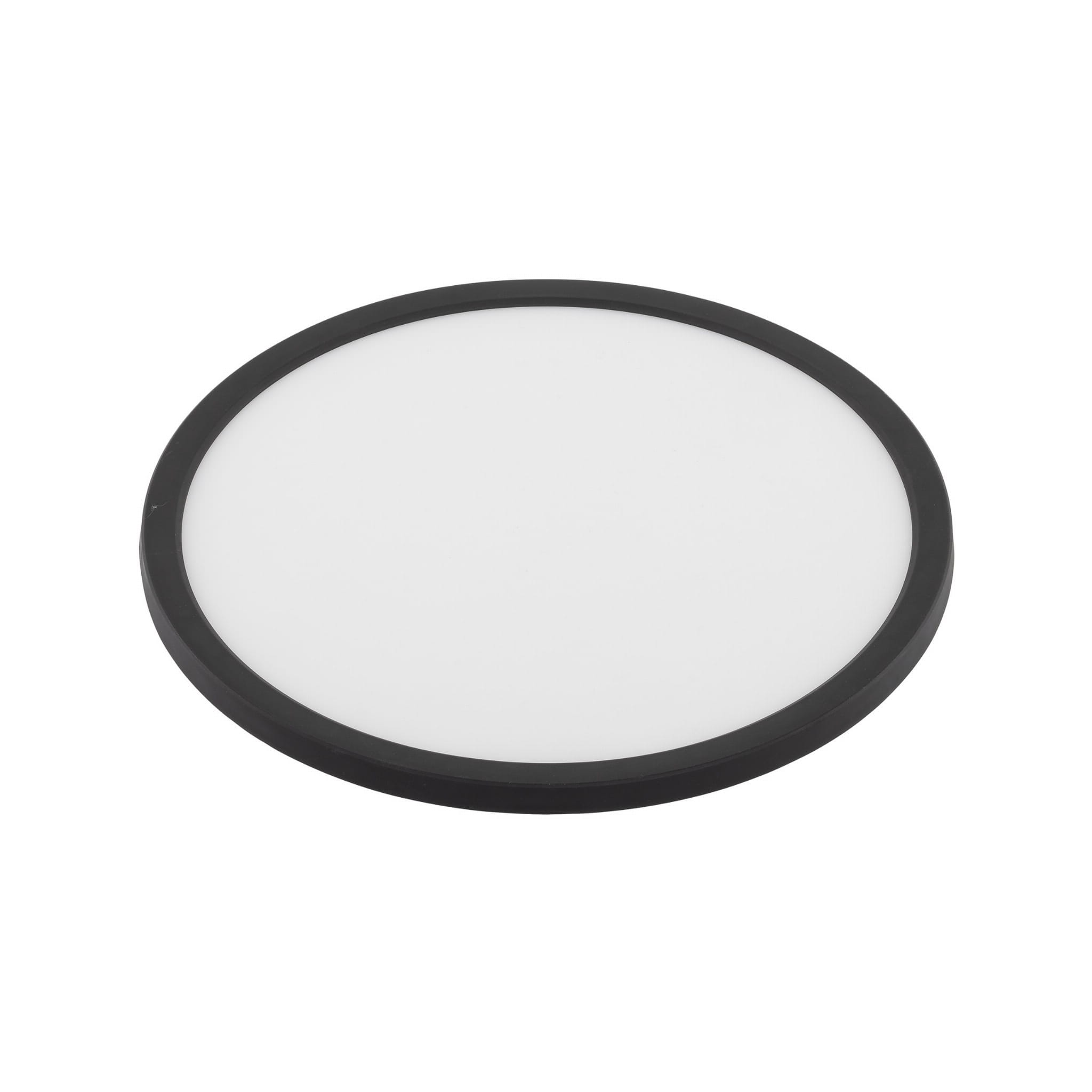 Plafon lampa sufitowa koło z przełącznikiem na obudowie TK Lighting Aqua Black Large 6905 1x45W LED 3000 4000 6500K czarny biały