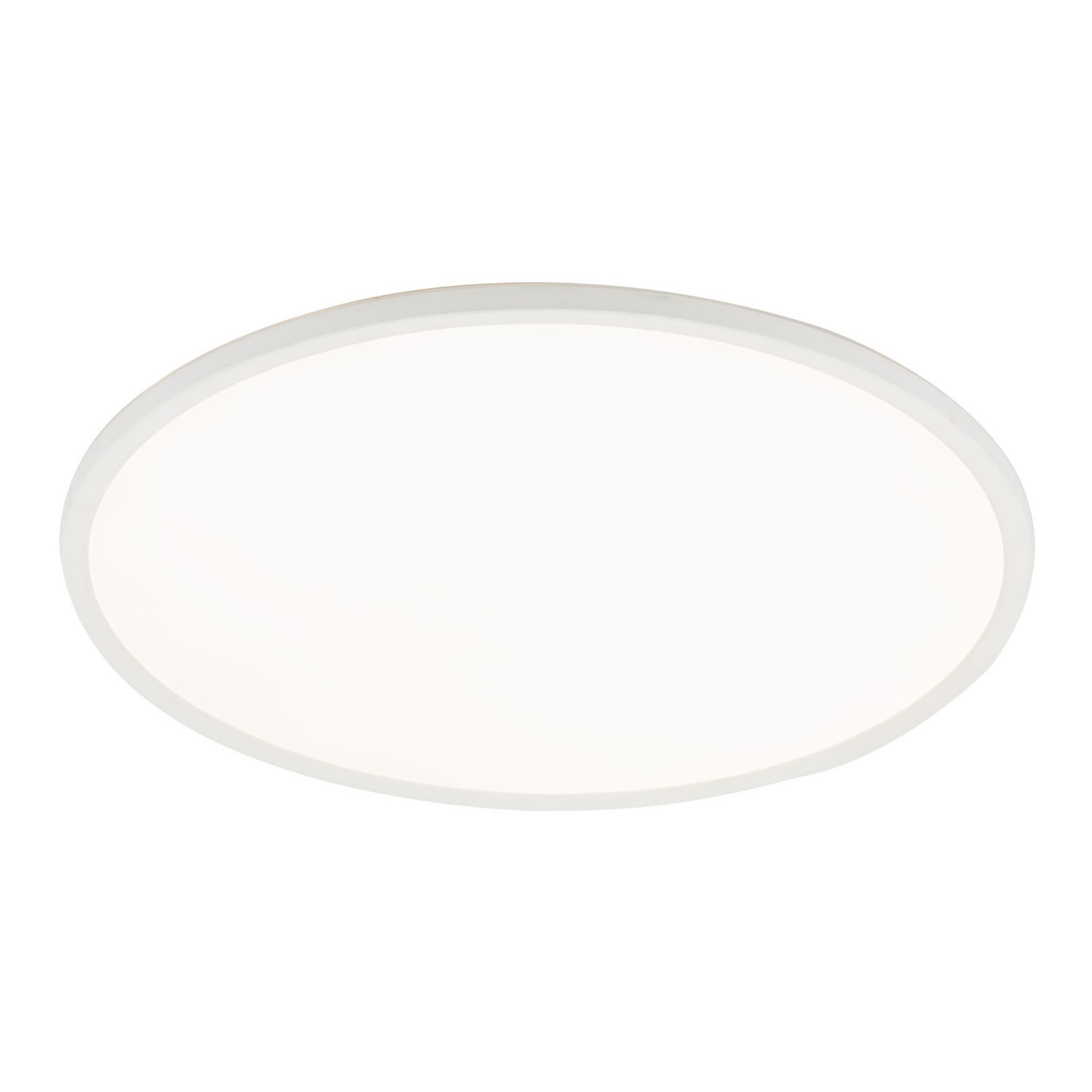 Plafon lampa sufitowa koło z przełącznikiem na obudowie TK Lighting Aqua White Large 6904 1x45W LED 3000 4000 6500K biały