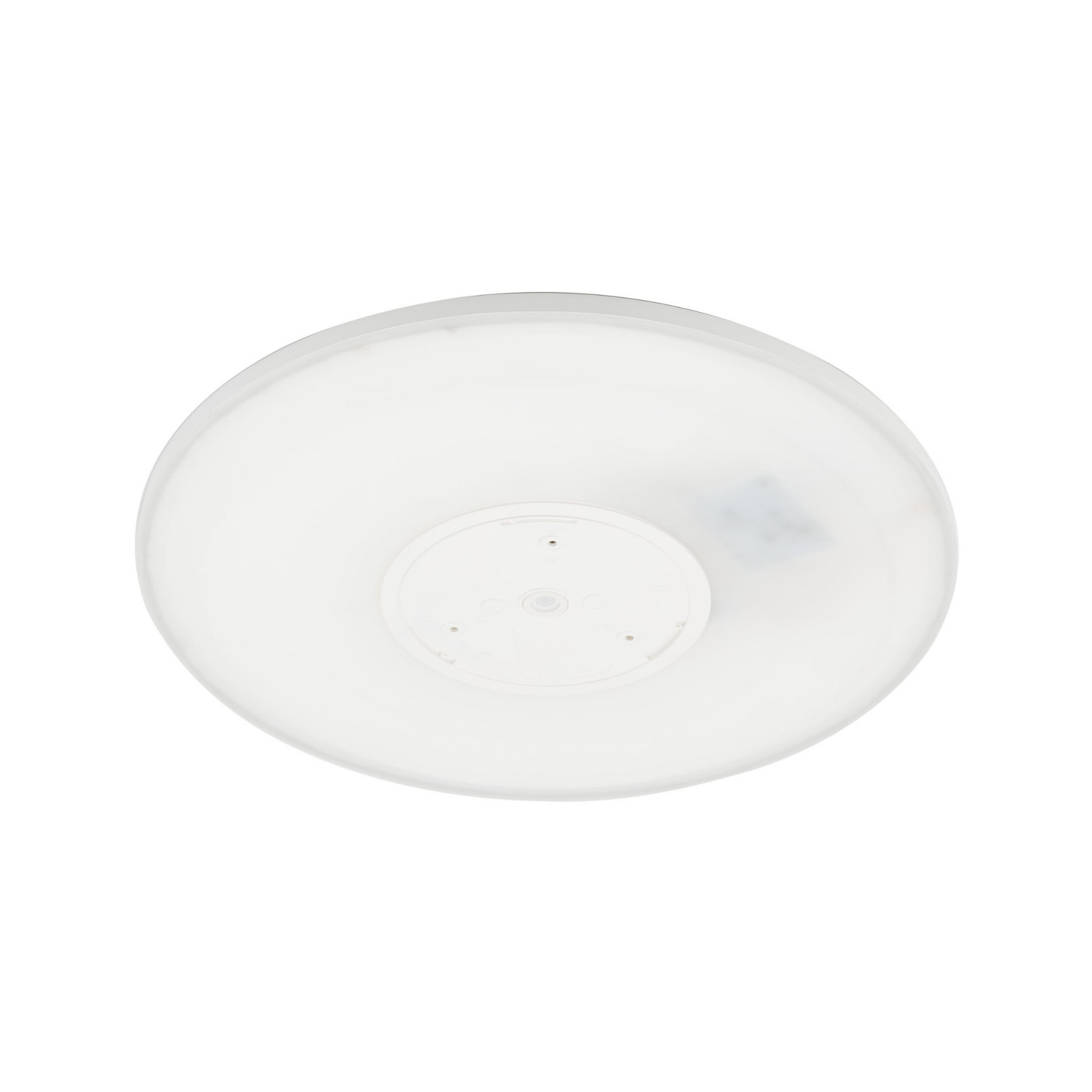 Plafon lampa sufitowa koło z przełącznikiem na obudowie TK Lighting Aqua White Large 6904 1x45W LED 3000 4000 6500K biały