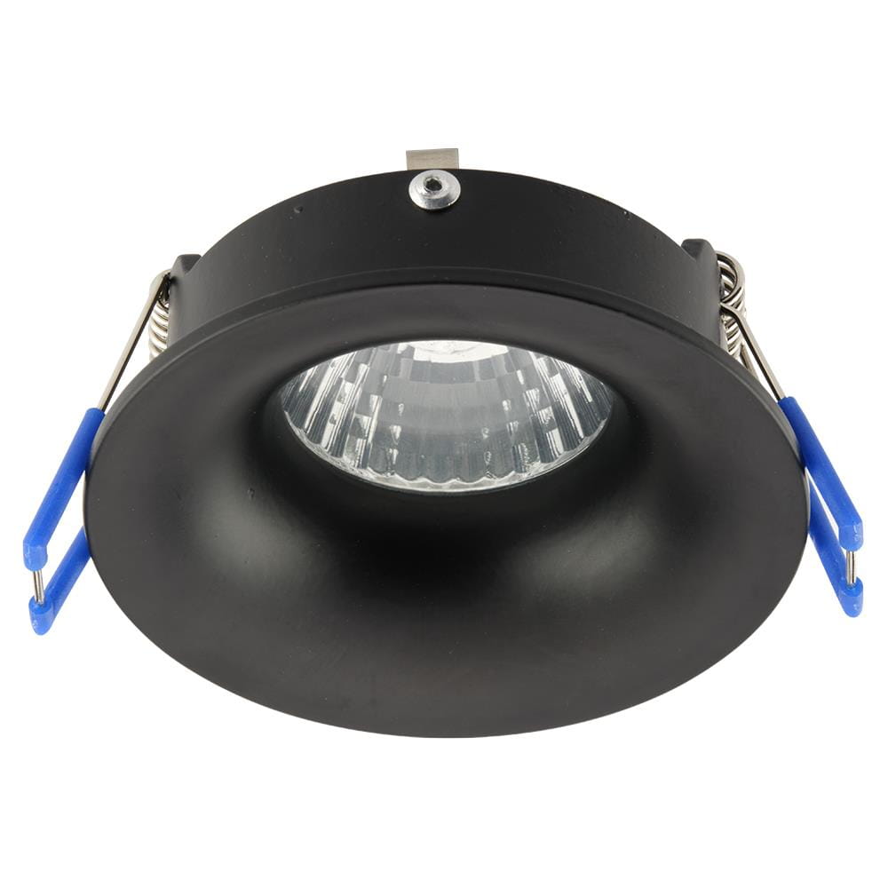 Oczko wpustowe okrągłe Eye downlight 3501 TK Lighting do łazienki metalowe czarne GU10 1X10W
