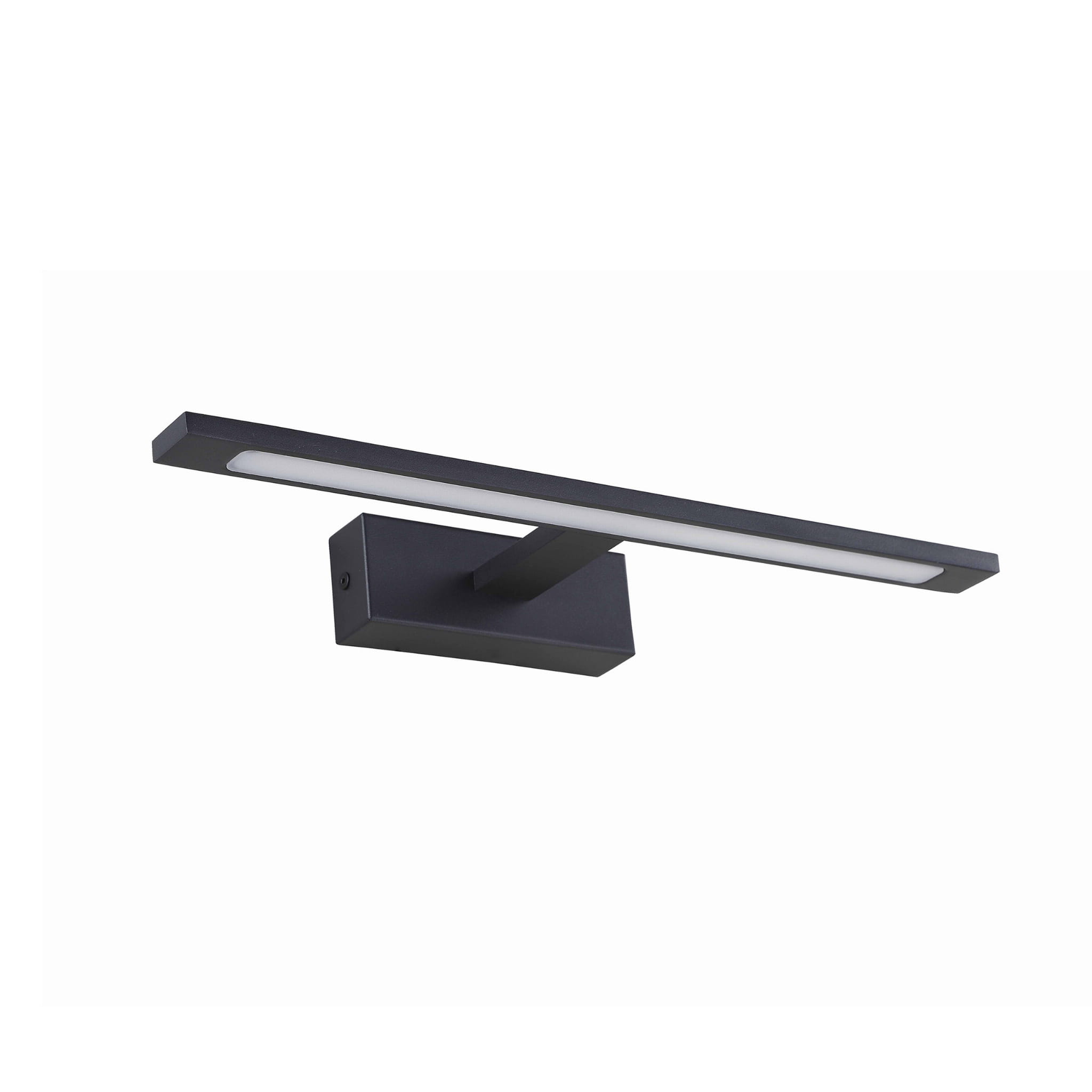 Kinkiet galeria nad lustro belka nowoczesny metalowy podłużny czarny TK Lighting Gallery 18000 1x12W LED 4000K