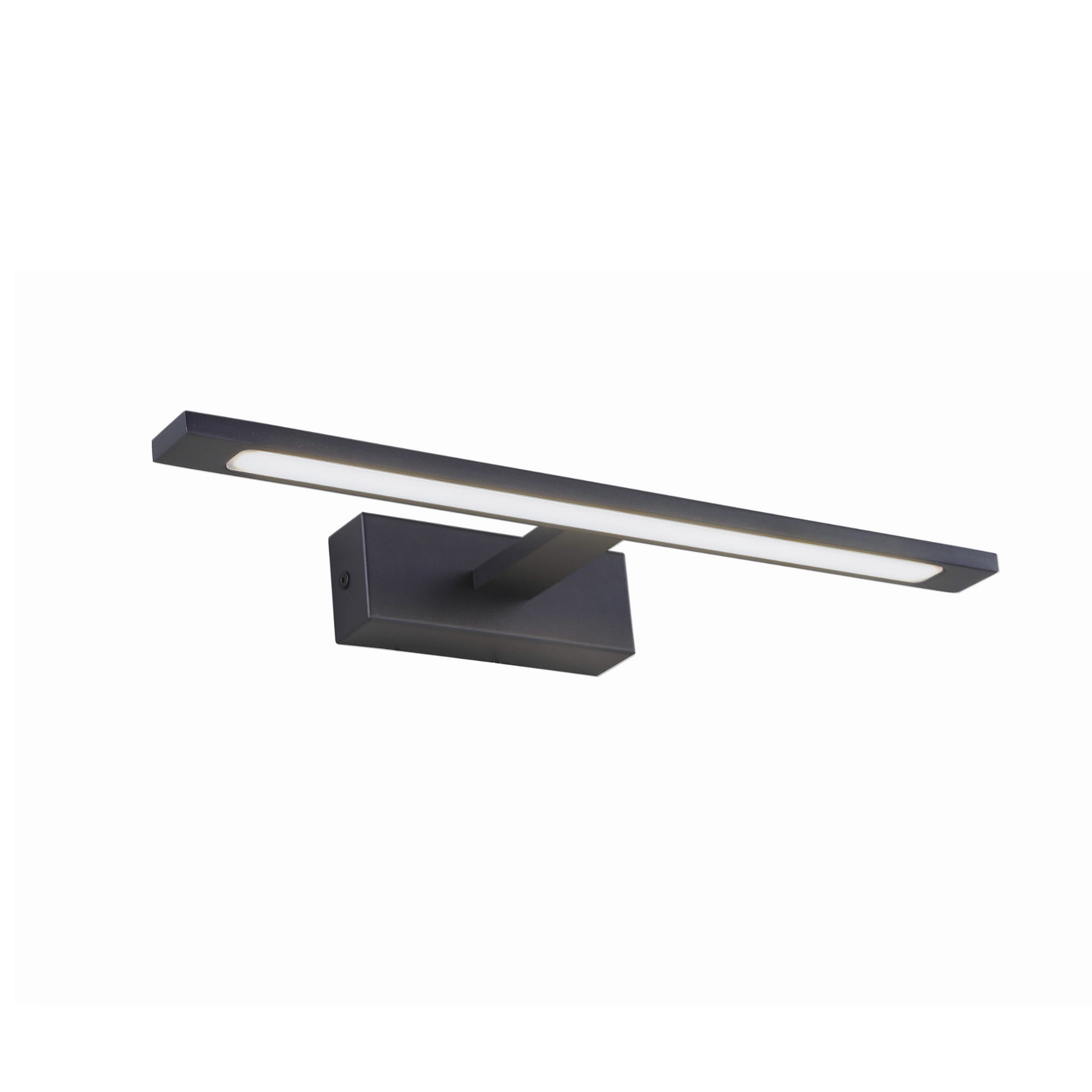 Kinkiet galeria nad lustro belka nowoczesny metalowy podłużny czarny TK Lighting Gallery 18000 1x12W LED 4000K