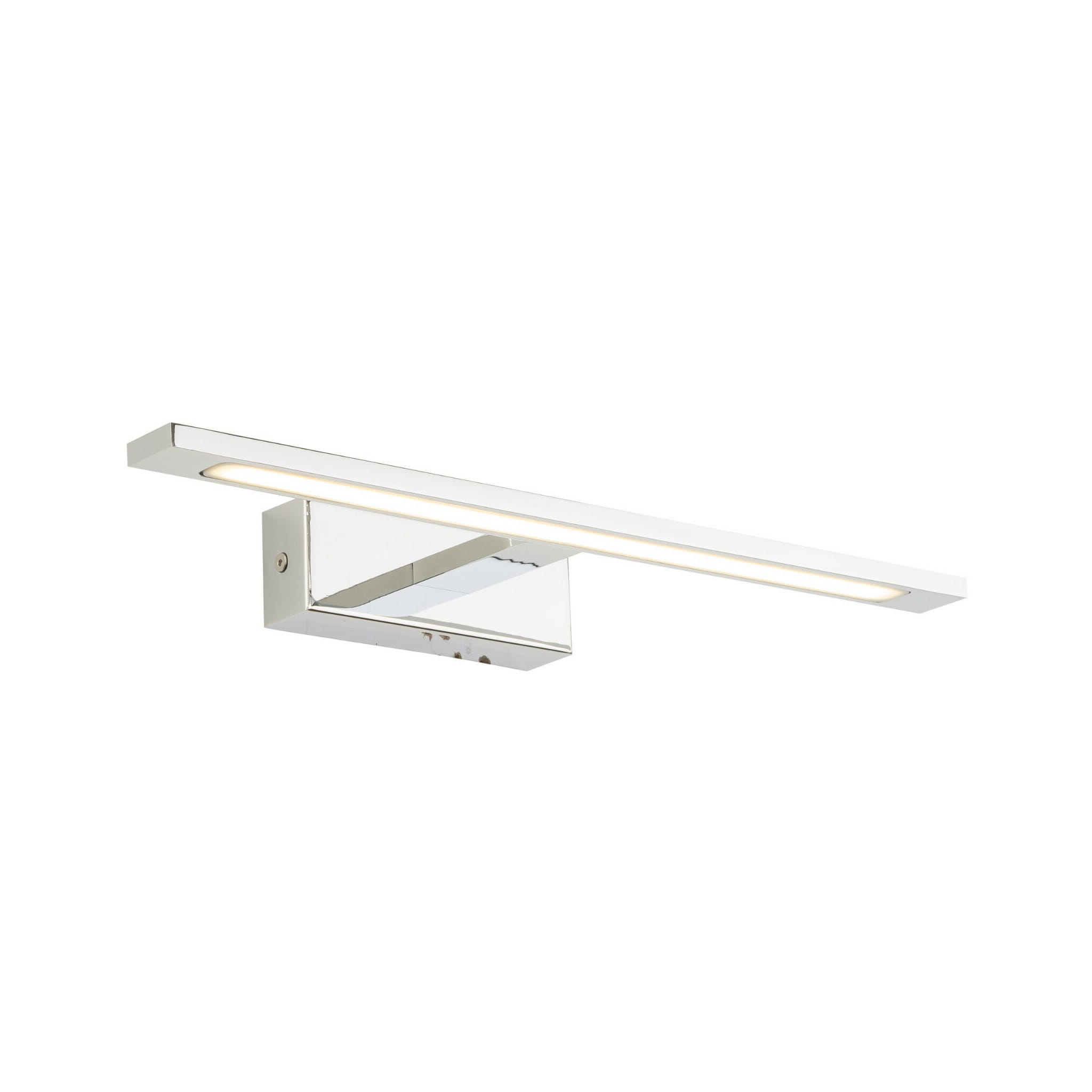 Kinkiet galeria nad lustro belka nowoczesny metalowy podłużny chrom TK Lighting Gallery 18001 1x12W LED 4000K