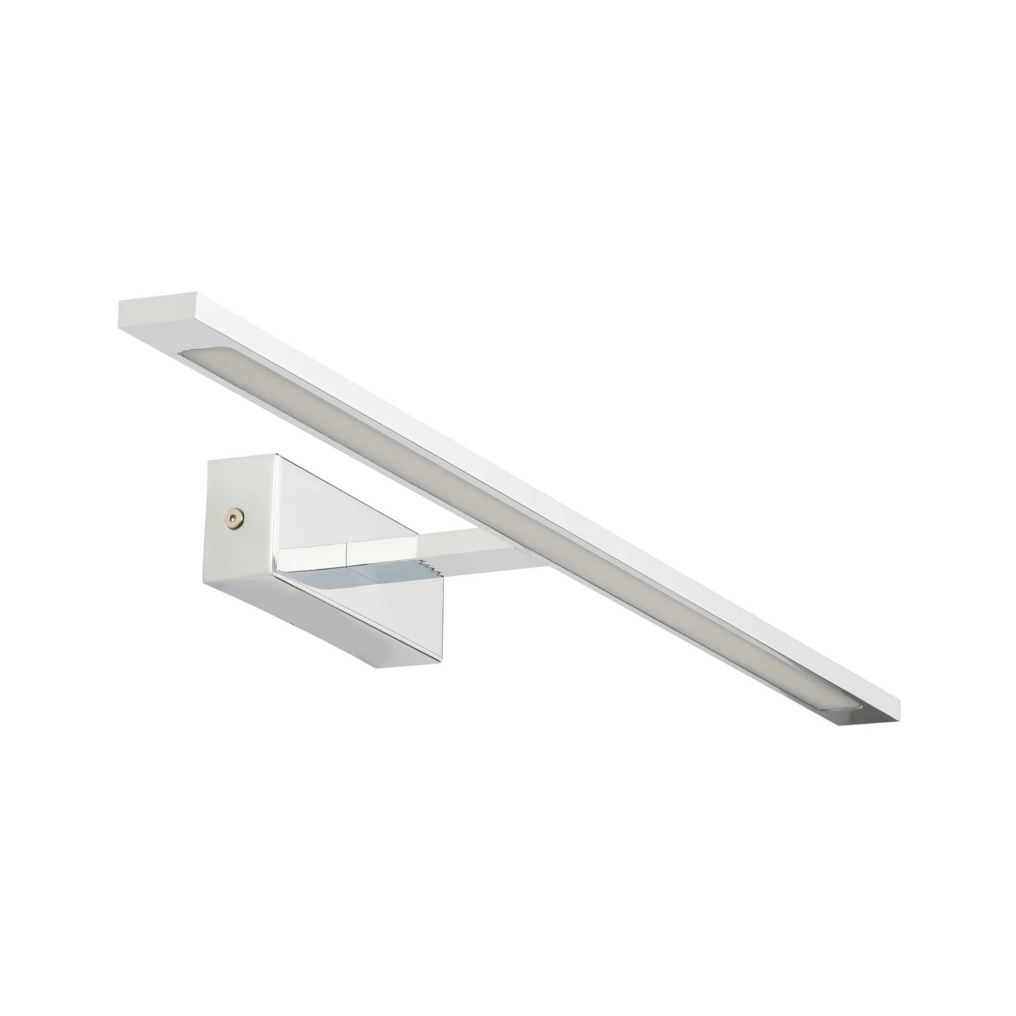 Kinkiet galeria nad lustro belka nowoczesny metalowy podłużny chrom TK Lighting Gallery 18003 1x20W LED 4000K