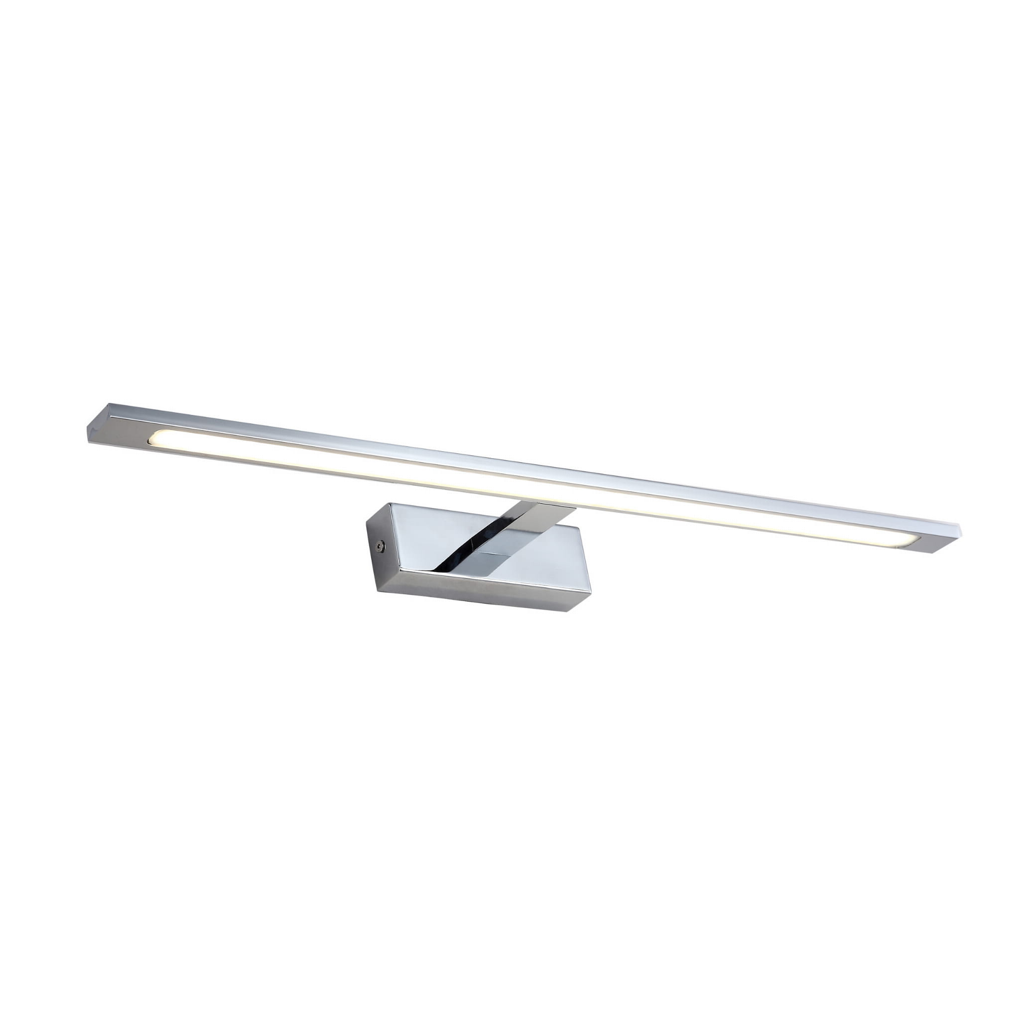Kinkiet galeria nad lustro belka nowoczesny metalowy podłużny chrom TK Lighting Gallery 18003 1x20W LED 4000K