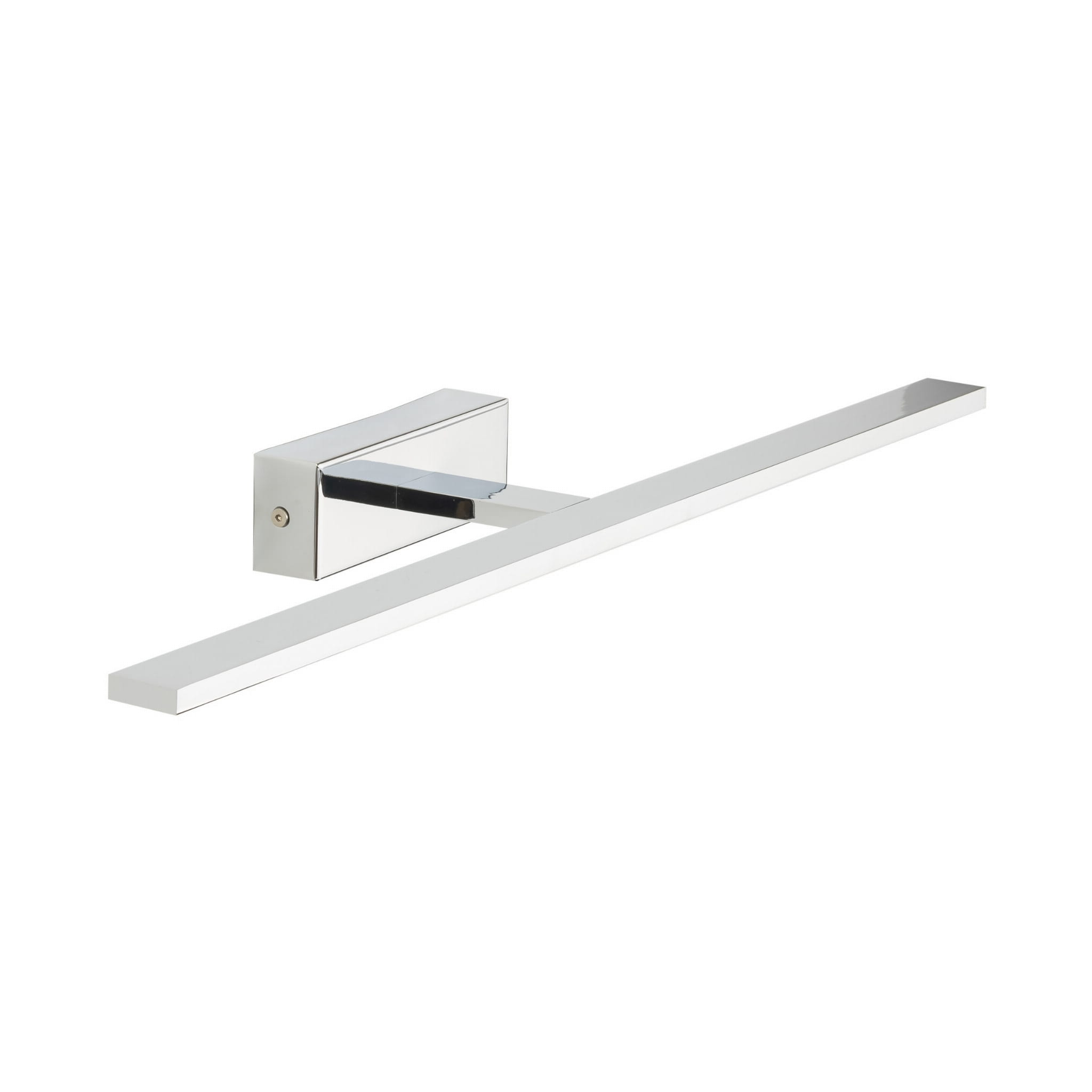 Kinkiet galeria nad lustro belka nowoczesny metalowy podłużny chrom TK Lighting Gallery 18003 1x20W LED 4000K