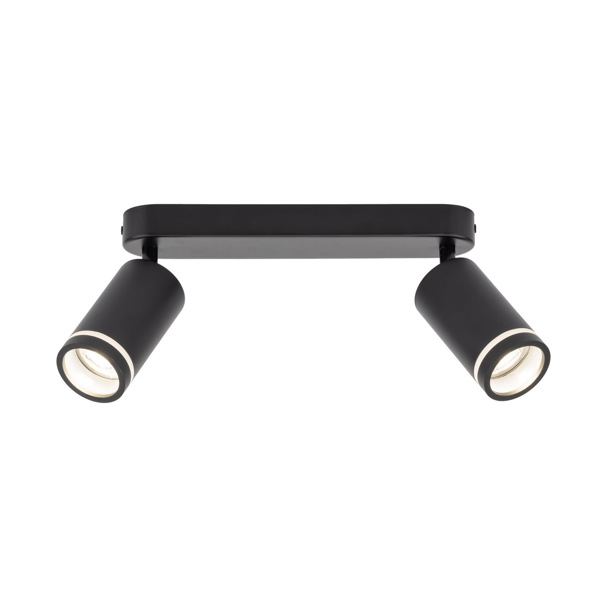 Plafon nowoczesny industrialny loft reflektory metalowe tuba czarny TK Lighting Jet 6912 2x10W GU10
