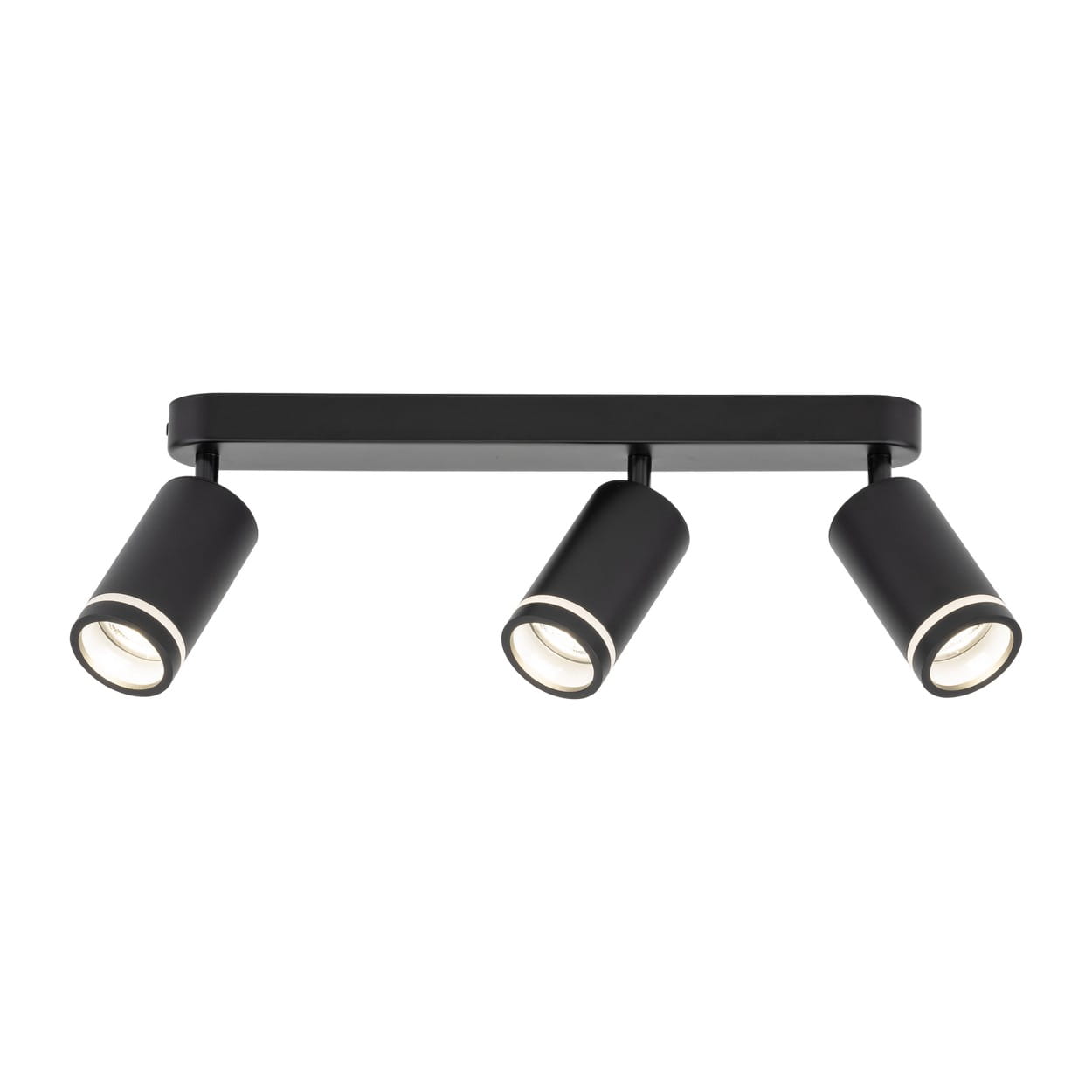 Plafon nowoczesny industrialny loft reflektory metalowe tuba czarny TK Lighting Jet 6914 3x10W GU10