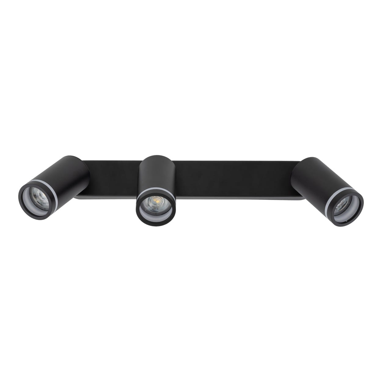Plafon nowoczesny industrialny loft reflektory metalowe tuba czarny TK Lighting Jet 6914 3x10W GU10