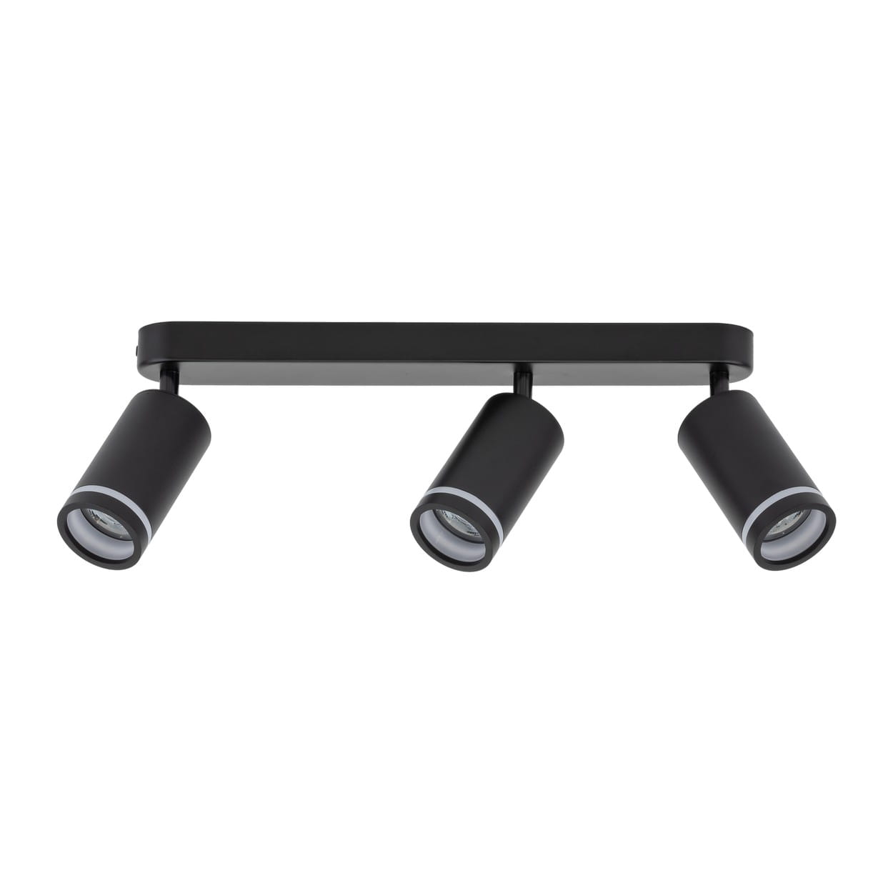 Plafon nowoczesny industrialny loft reflektory metalowe tuba czarny TK Lighting Jet 6914 3x10W GU10