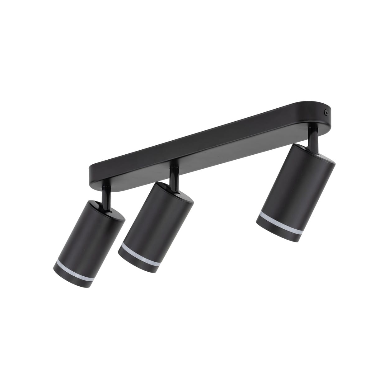 Plafon nowoczesny industrialny loft reflektory metalowe tuba czarny TK Lighting Jet 6914 3x10W GU10