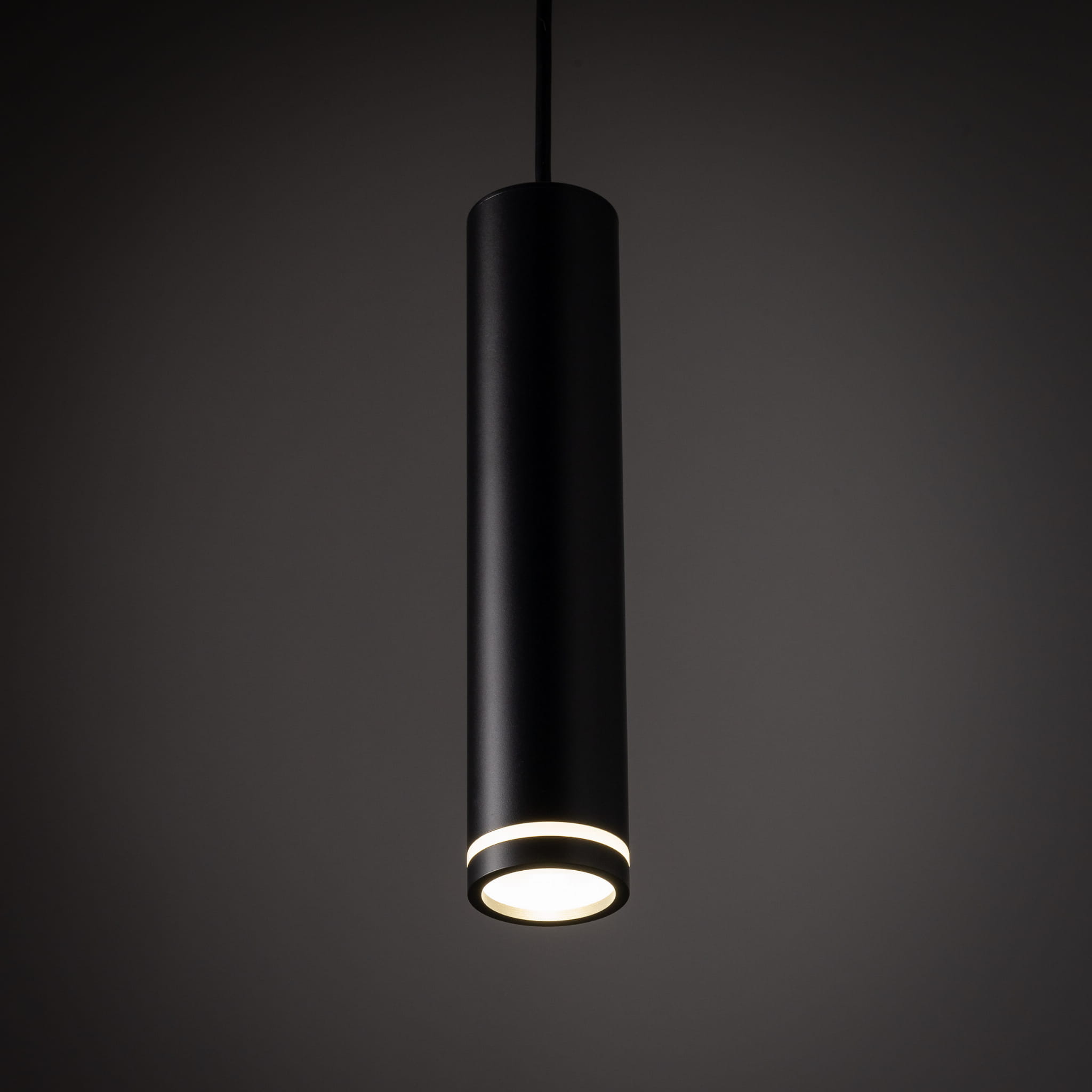 Lampa wisząca nowoczesna industrialna loft metalowa tuba rurka czarna TK Lighting Jet 4899 1x10W GU10
