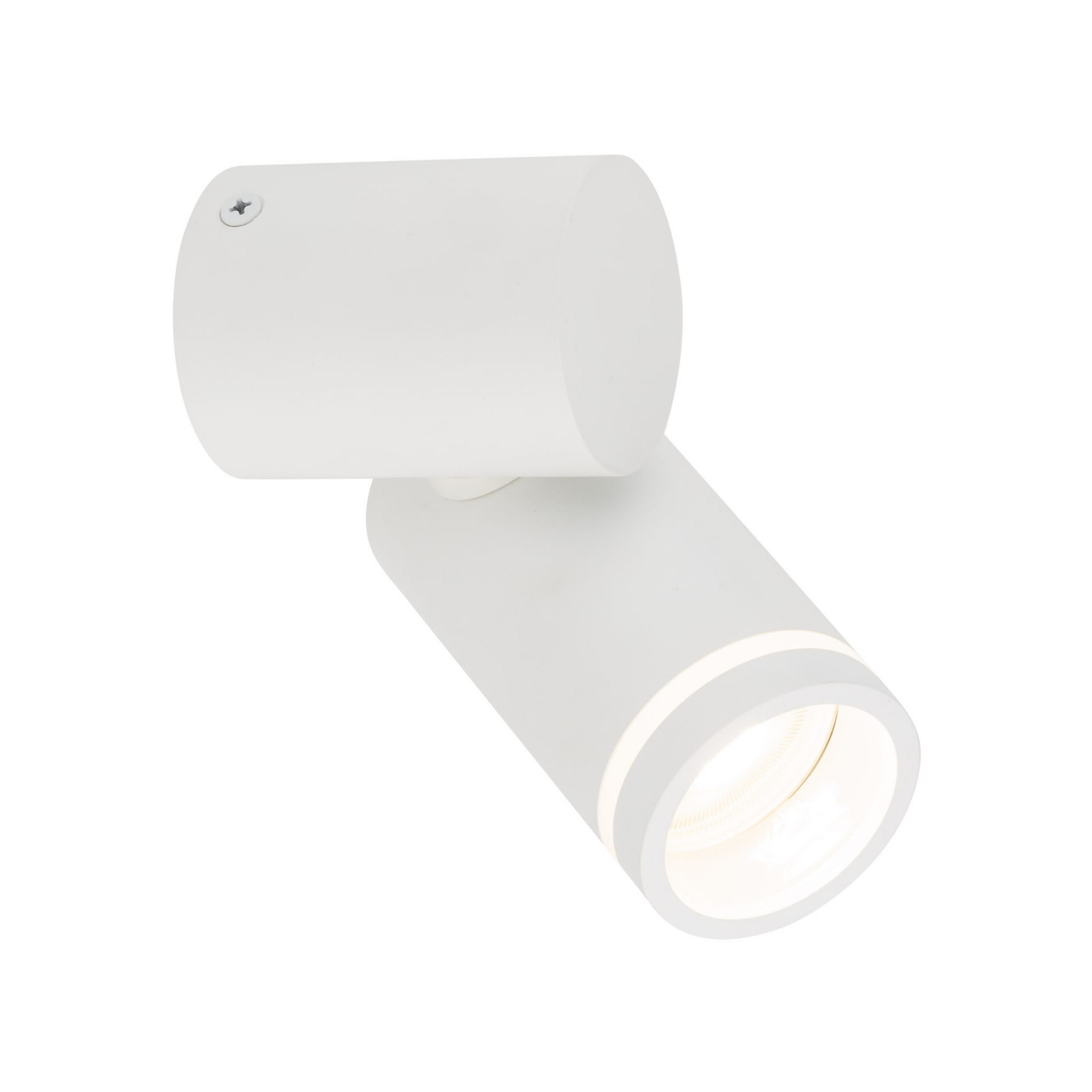 Kinkiet nowoczesny industrialny loft metalowy tuba biały TK Lighting Jet 5393 1x10W GU10
