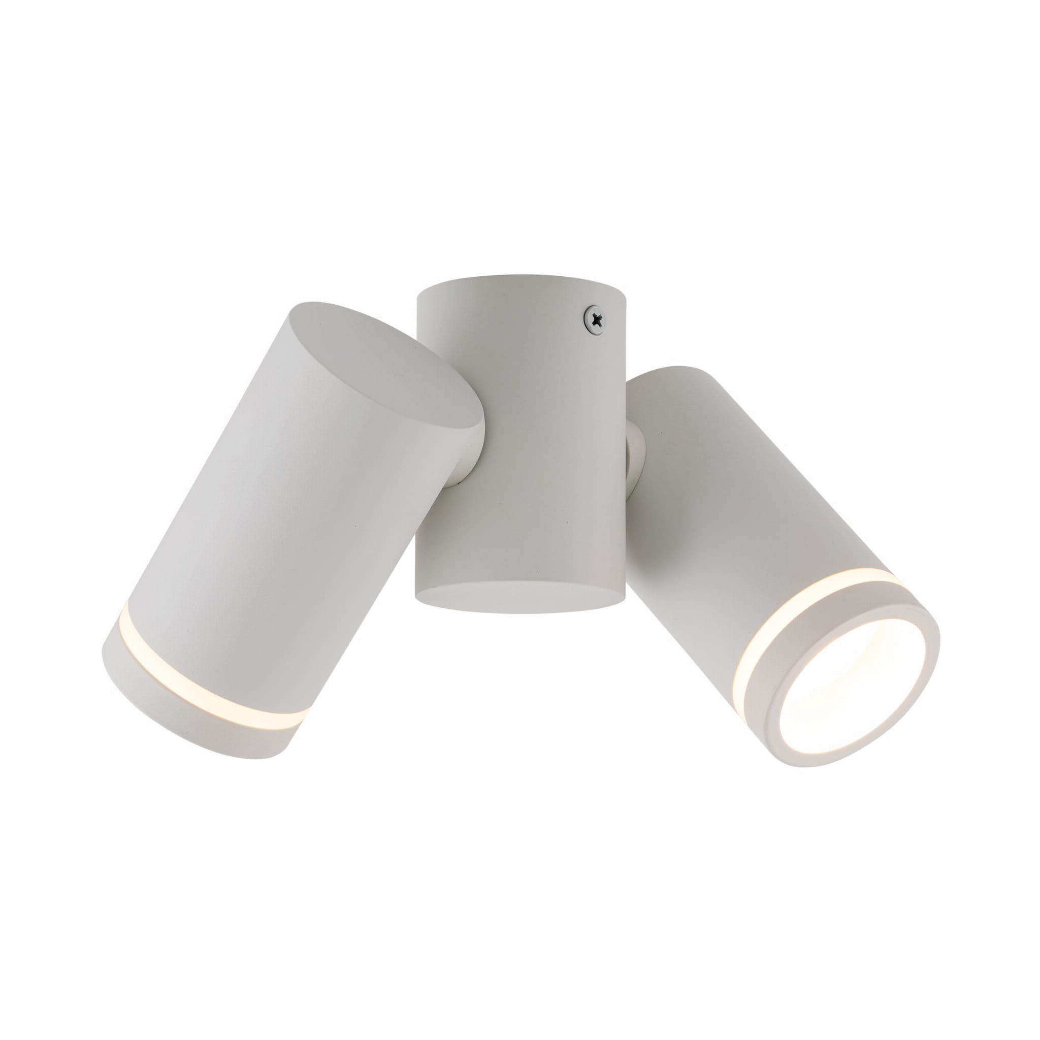 Spot nowoczesny industrialny loft reflektory metalowe tuba biały TK Lighting Jet 4352 2x10W GU10