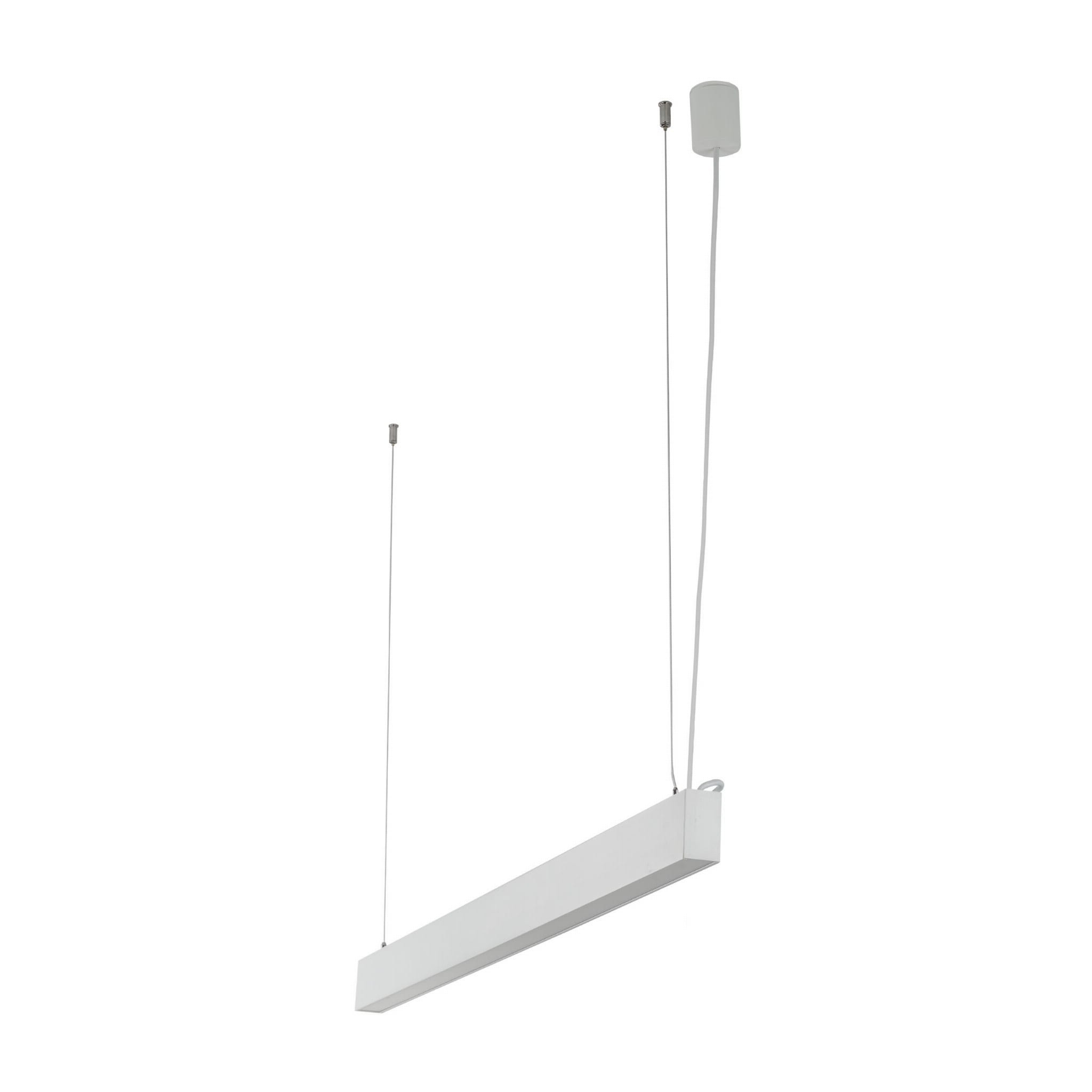 Lampa wisząca listwa belka prostokąt nowoczesna biała TK Lighting Luxe 18079 1x40W LED 4000K