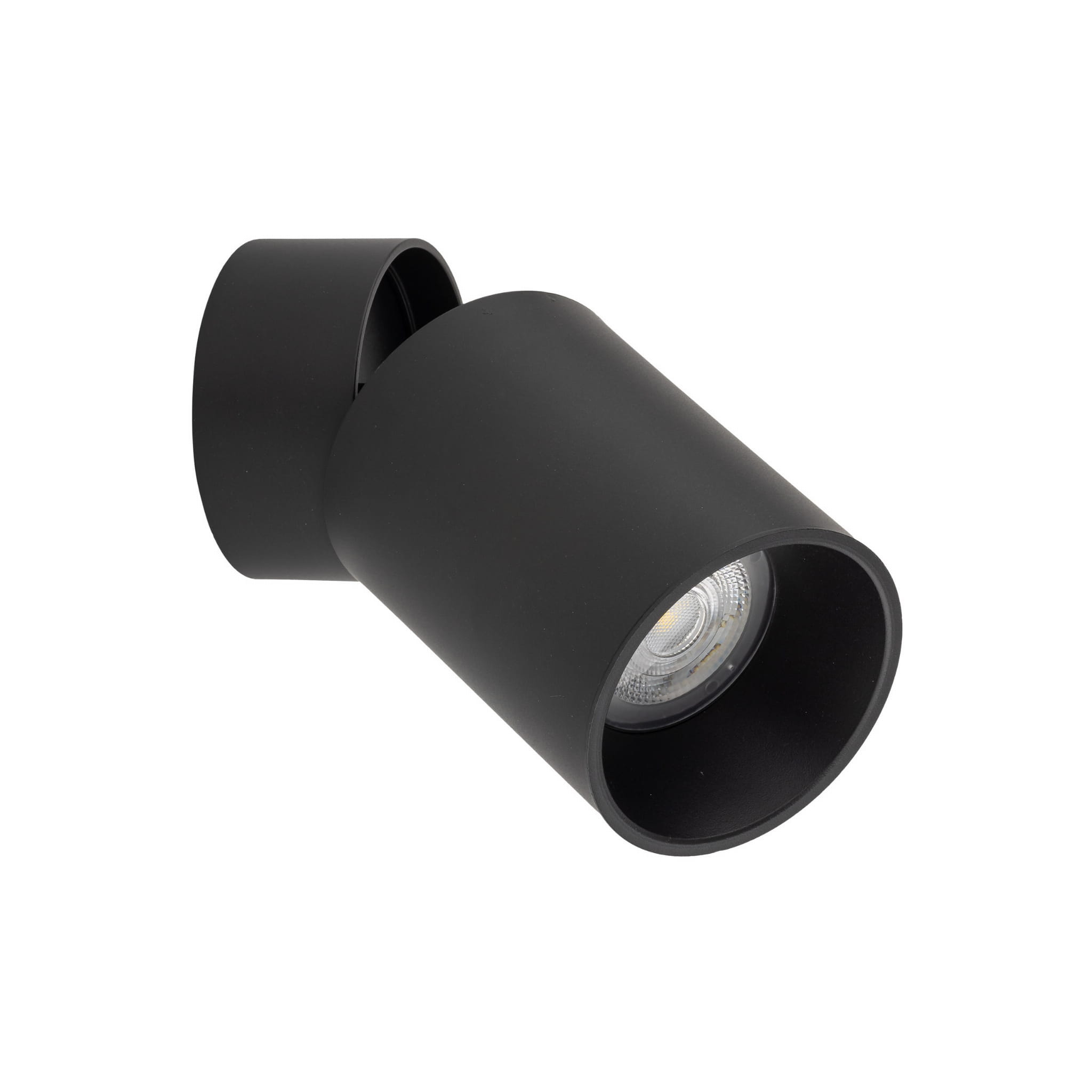 Kinkiet nowoczesny elegancki metalowy tuba czarny TK Lighting Top 5372 1x10W GU10