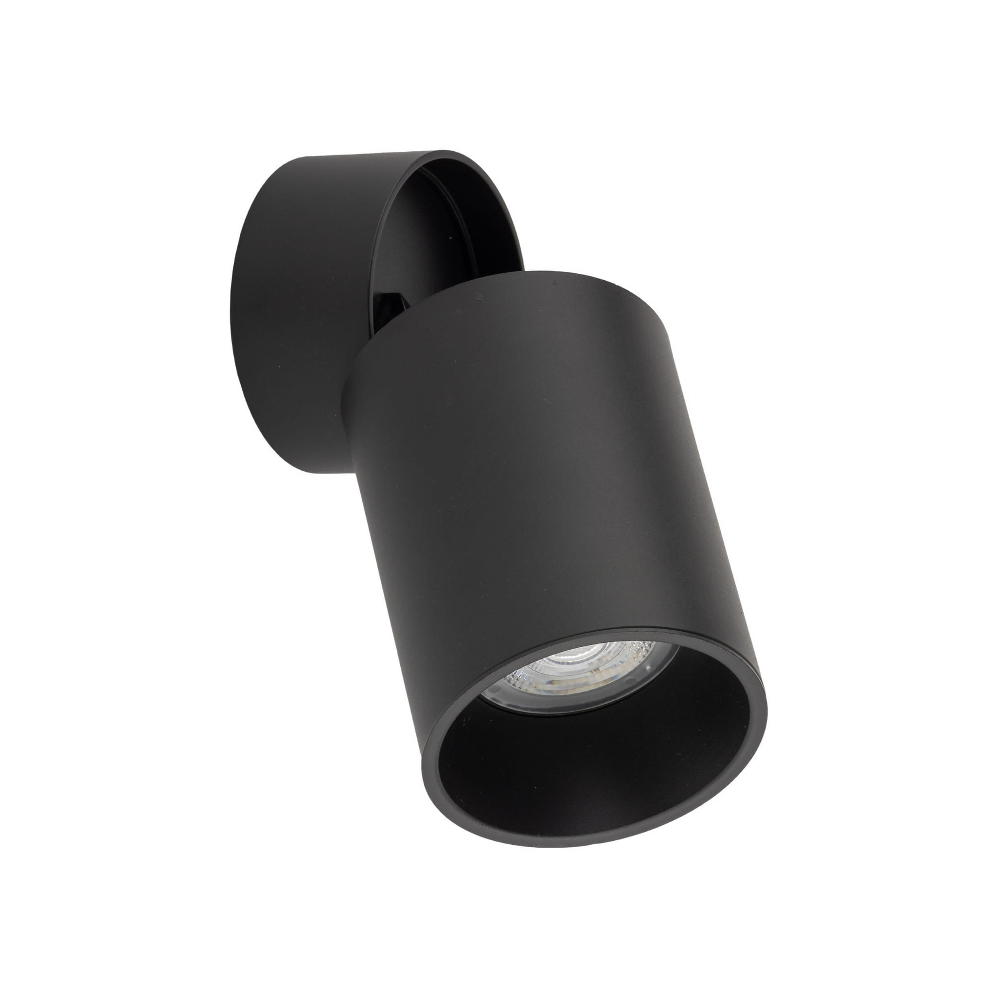 Kinkiet nowoczesny elegancki metalowy tuba czarny TK Lighting Top 5372 1x10W GU10