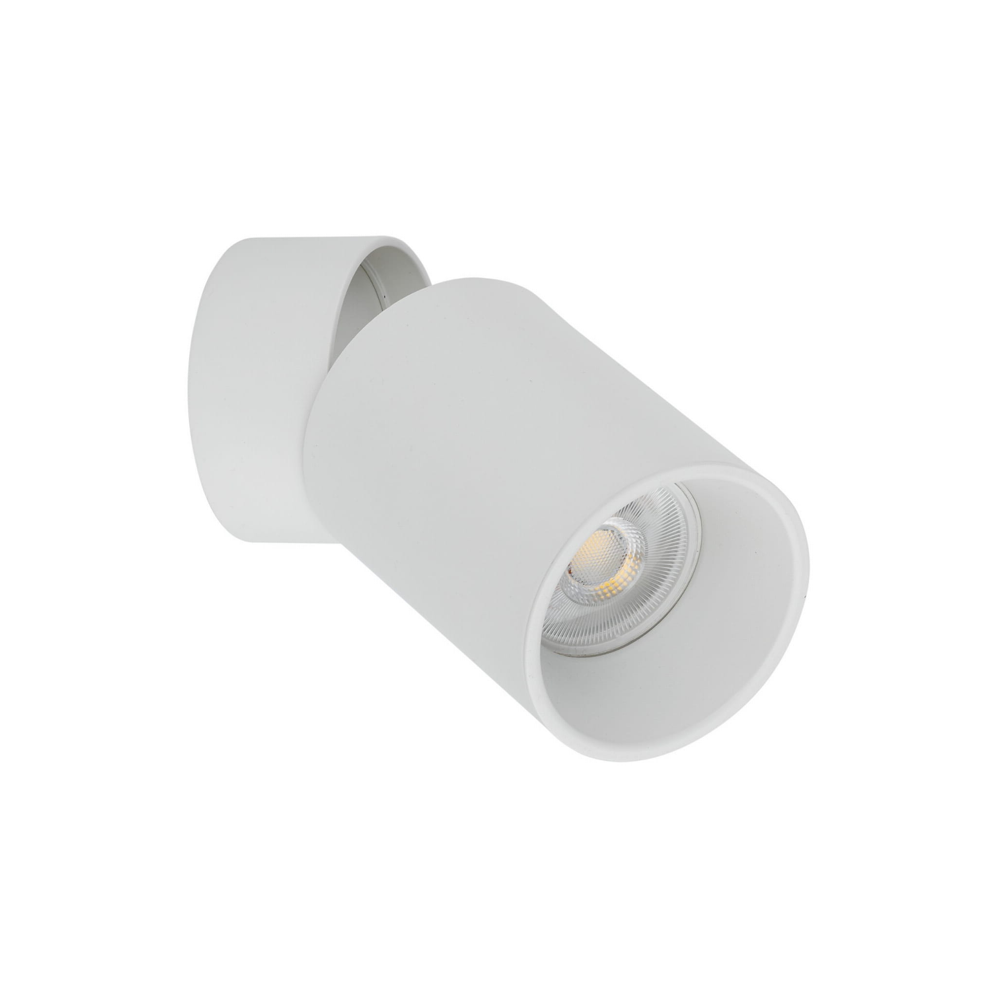 Kinkiet nowoczesny elegancki metalowy tuba biały TK Lighting Top 5373 10W GU10