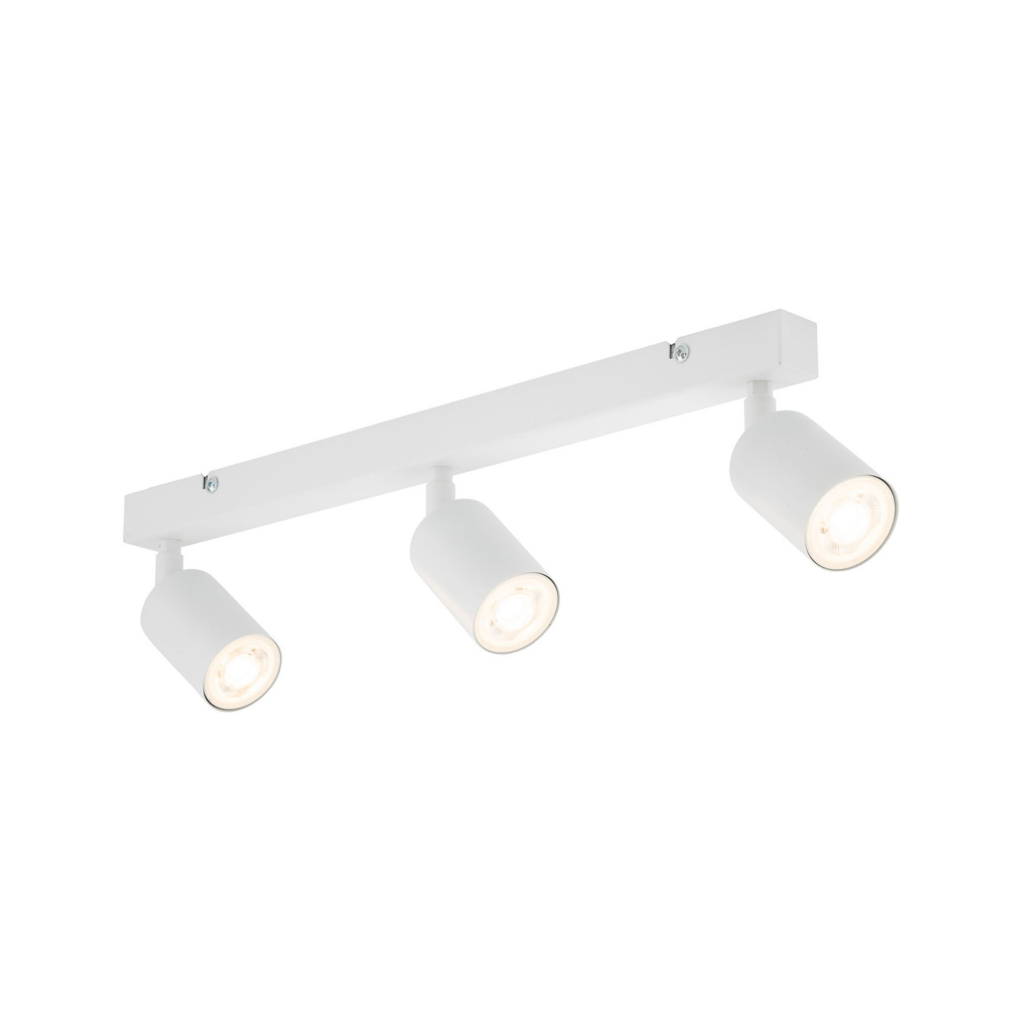 Plafon nowoczesny elegancki reflektory metalowe tuba biały TK Lighting Top 6873 3x10W GU10