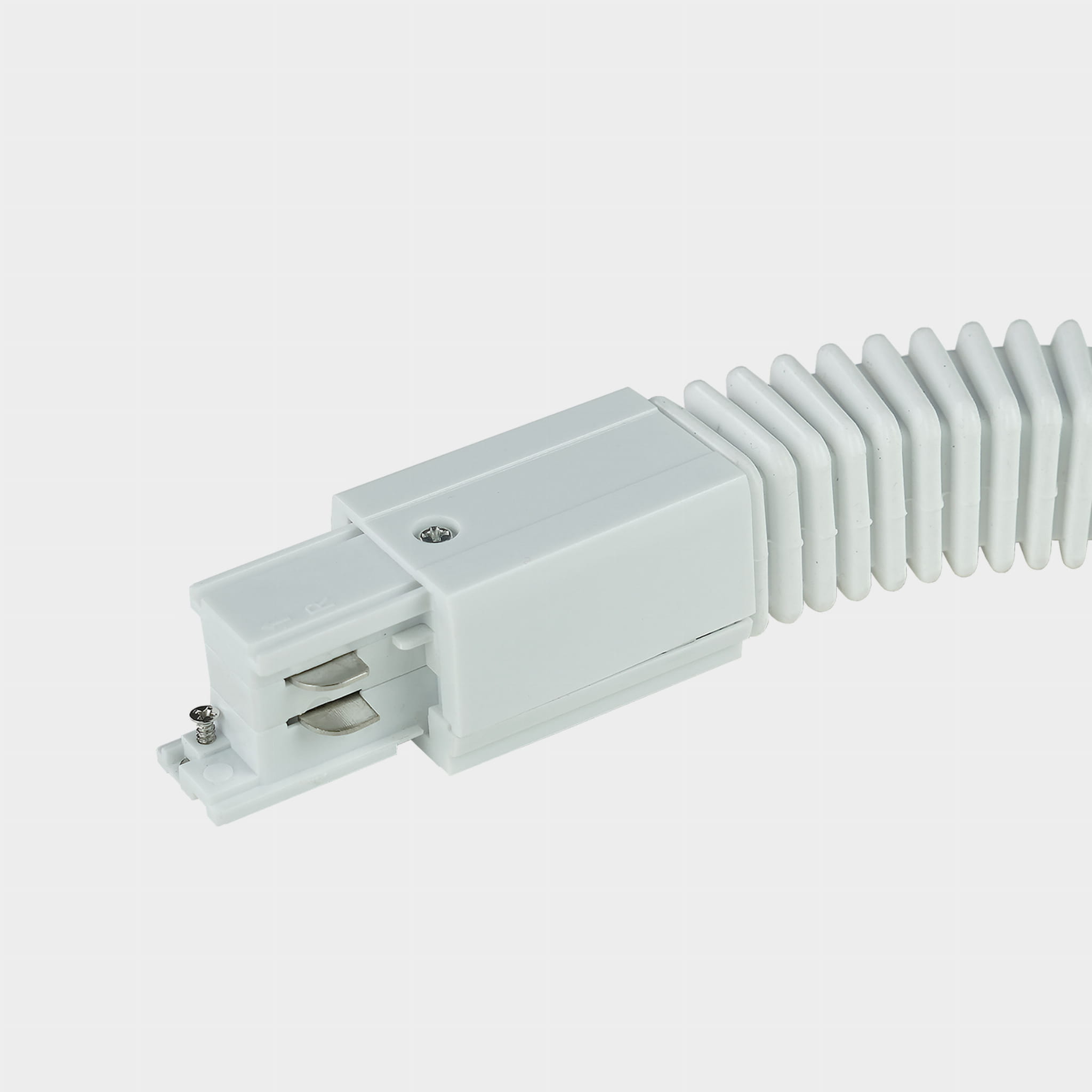 Elastyczny łącznik trójobwodowy Tracer 3604 TK Lighting do szynoprzewodu biały 20cm