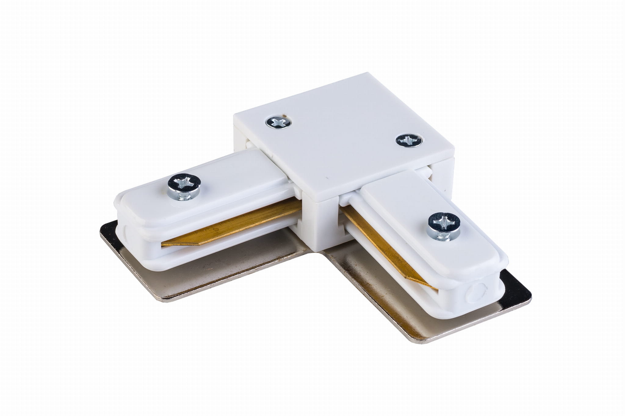 Łącznik kątowy L do systemu szynowego TK Lighting Tracer 4069 1-faz biały