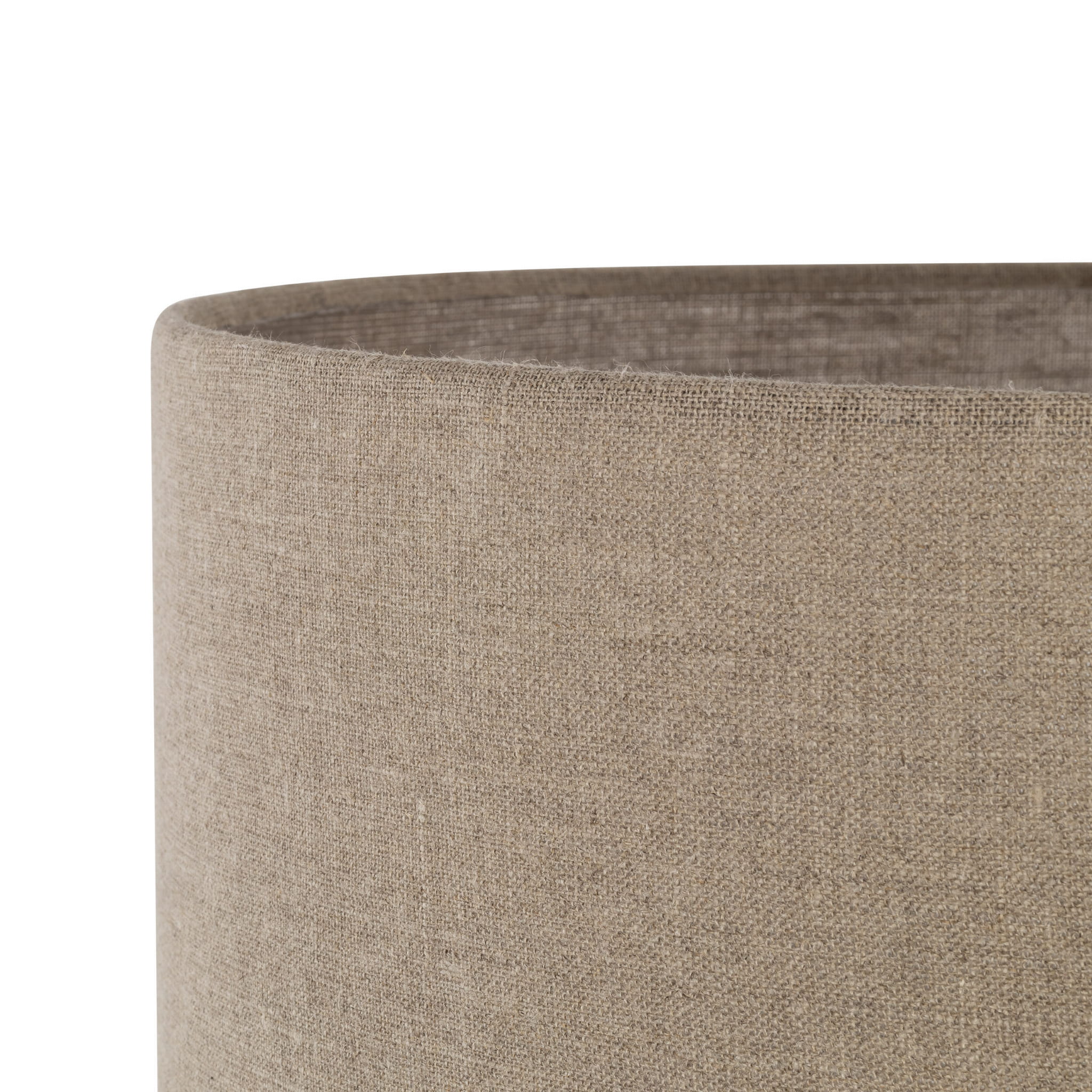 Lampa podłogowa nowoczesna boho loft skandynawska abażur materiałowy juta czarna TK Lighting Earth 16012 1x15W E27
