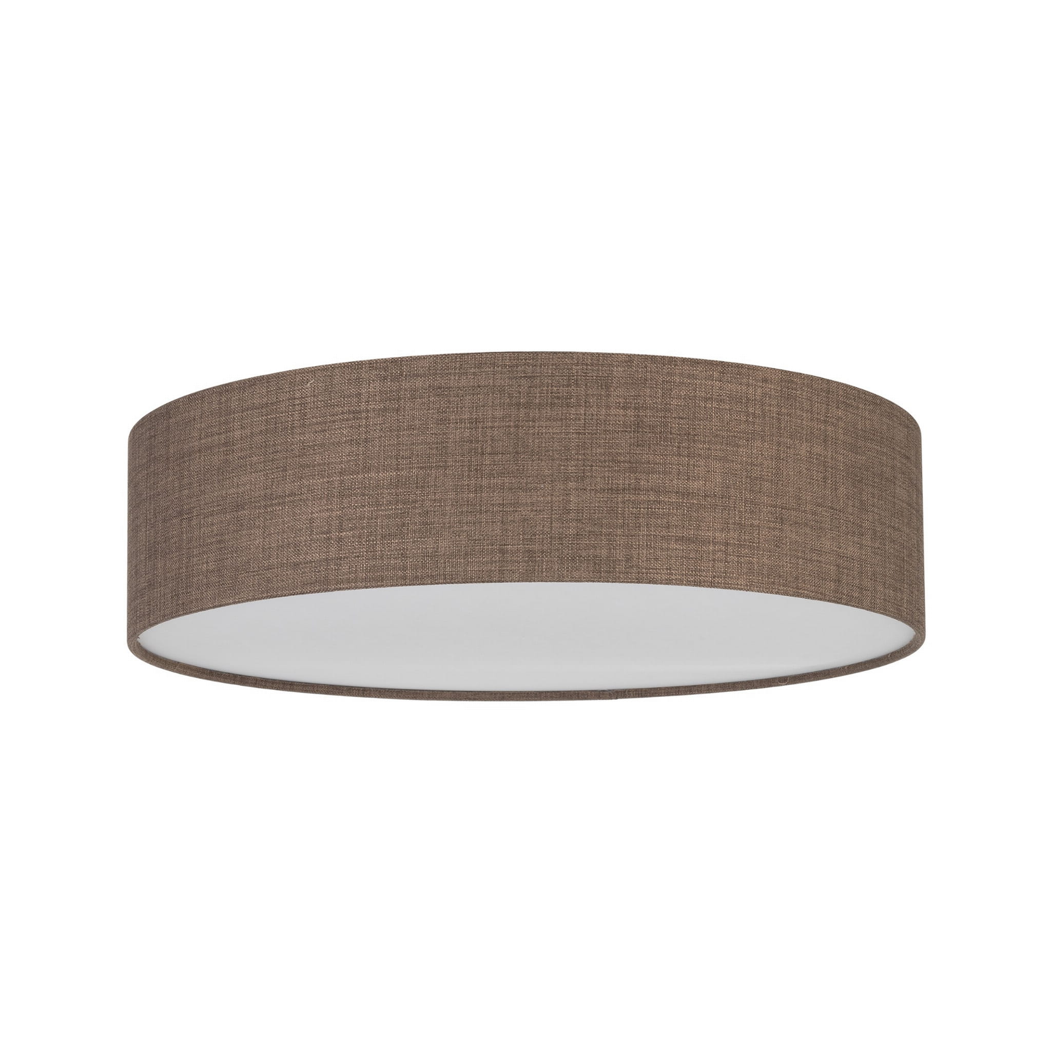 Plafon nowoczesny boho loft skandynawski koło brązowy biały TK Lighting Earth 10165 4x15W E27
