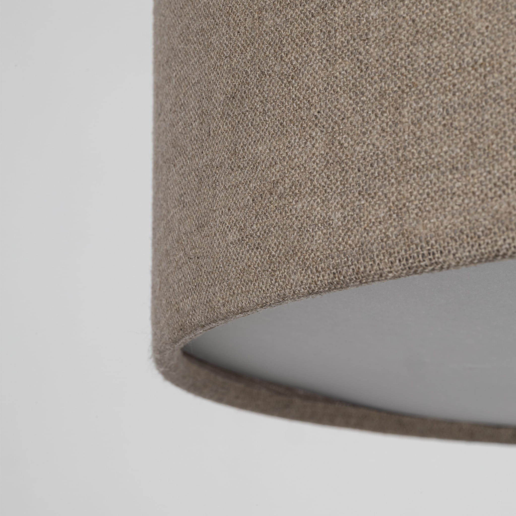 Plafon nowoczesny boho loft skandynawski koło juta biały TK Lighting Earth 10166 4x15W E27