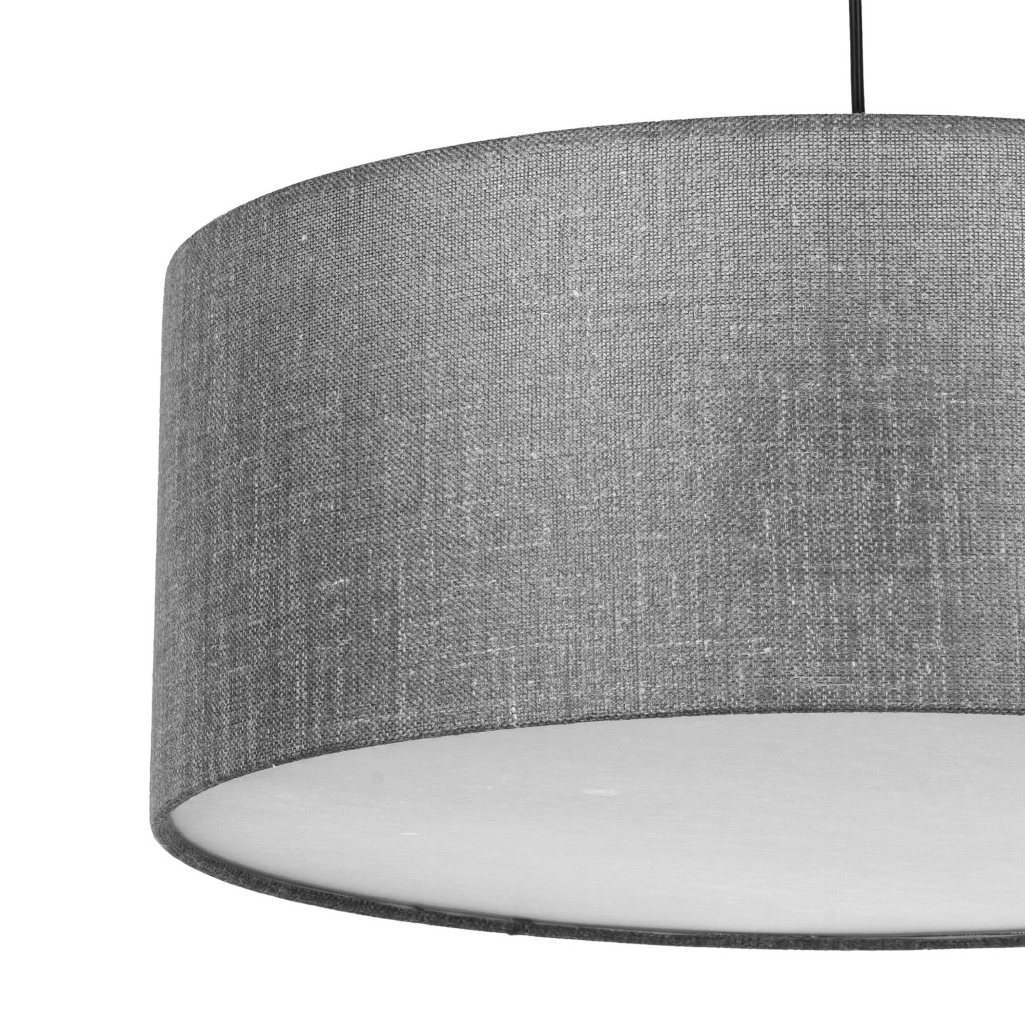 Tk Lighting Earth 4654 lampa wisząca 1x15W E27 czarna szara