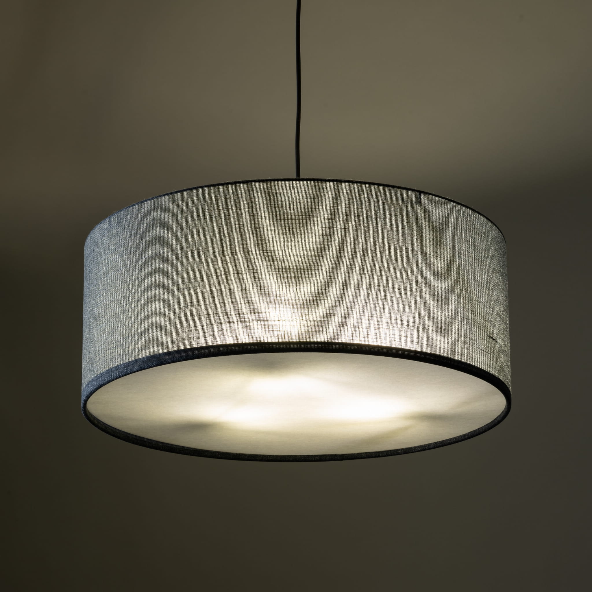 Tk Lighting Earth 4654 lampa wisząca 1x15W E27 czarna szara