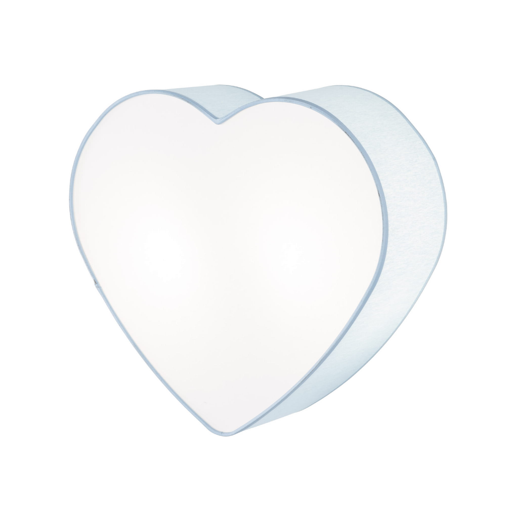 Plafon nowoczesny klasyczny dziecięcy serce niebieski biały TK Lighting Heart 5924 2x15W E27