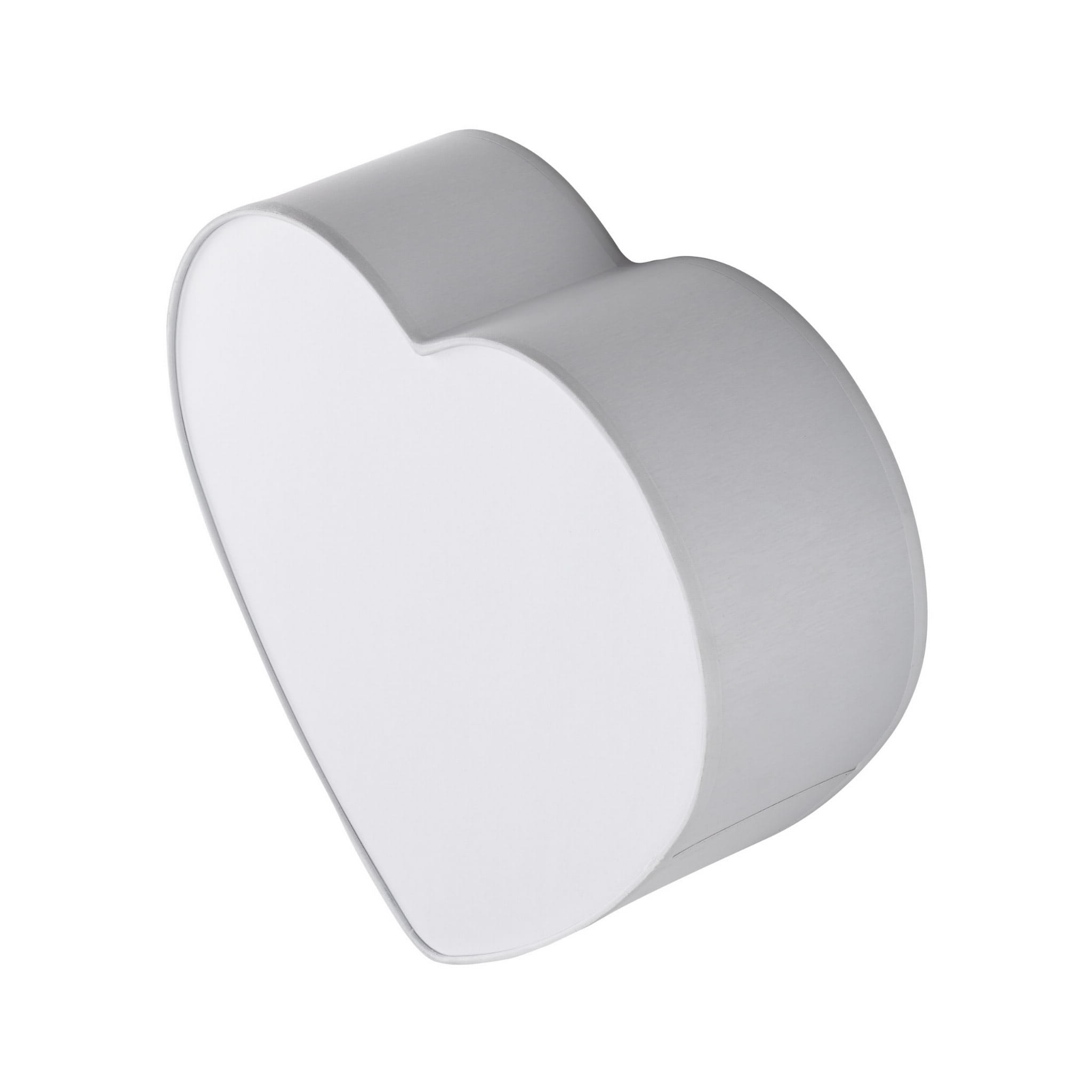 Plafon nowoczesny klasyczny dziecięcy serce szary biały TK Lighting Heart 5923 2x15W E27