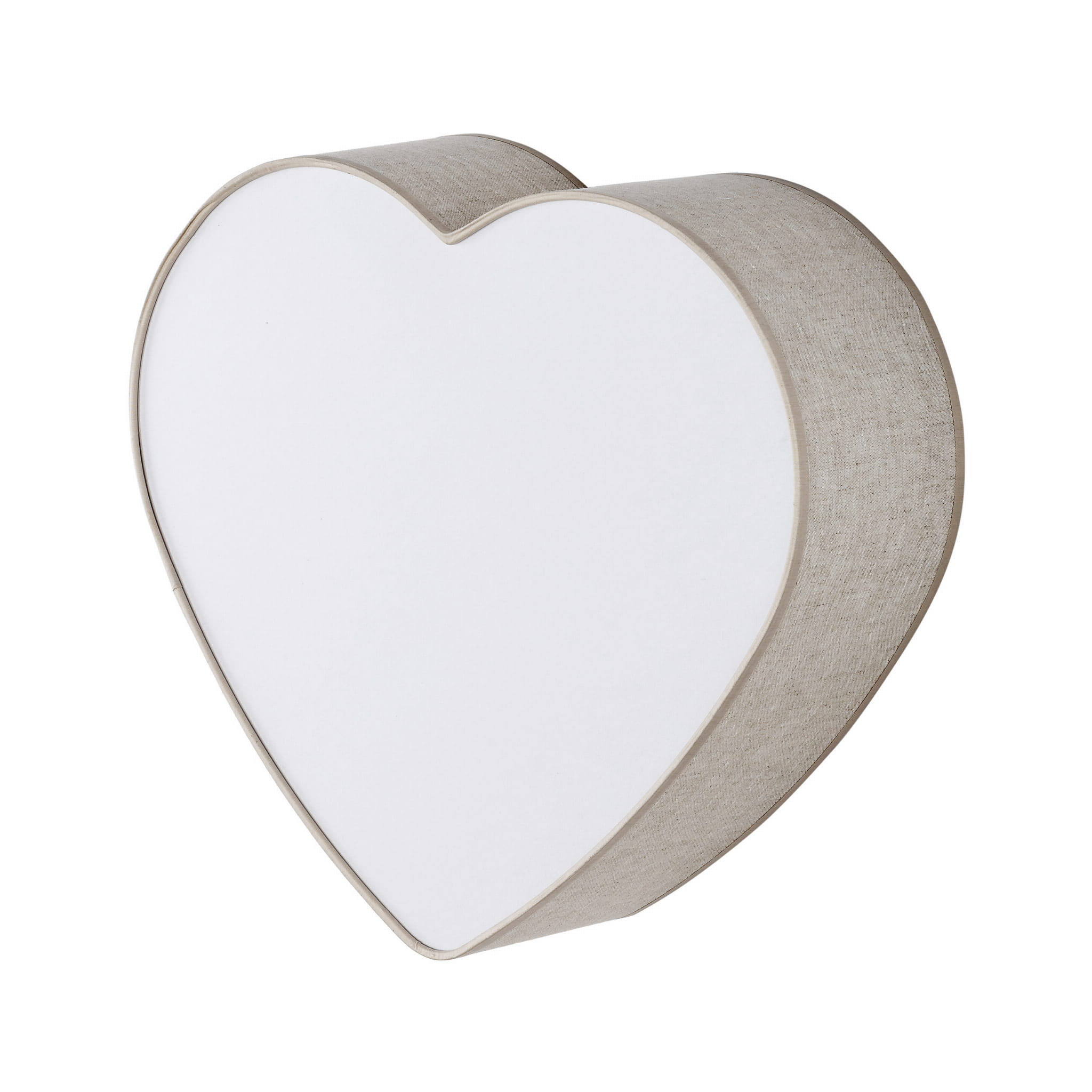 Plafon nowoczesny klasyczny dziecięcy serce beżowy biały TK Lighting Heart 757 2x15W E27
