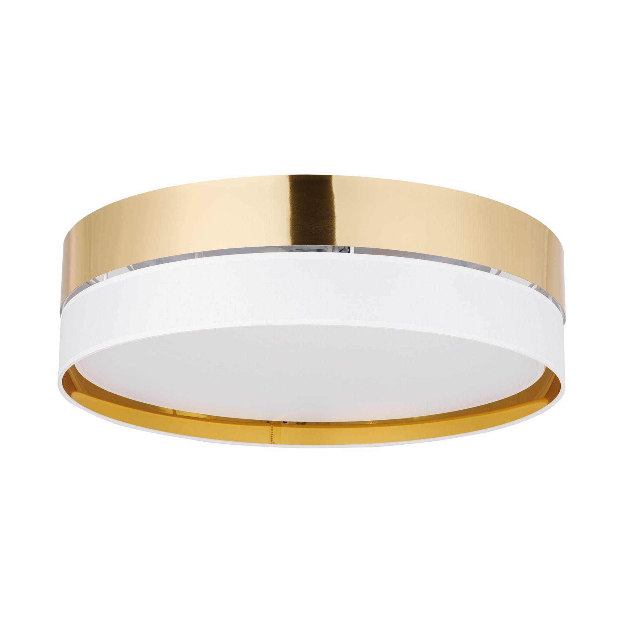 Tk Lighting Hilton 4772 plafon lampa sufitowa 3x15W E27 biały złoty