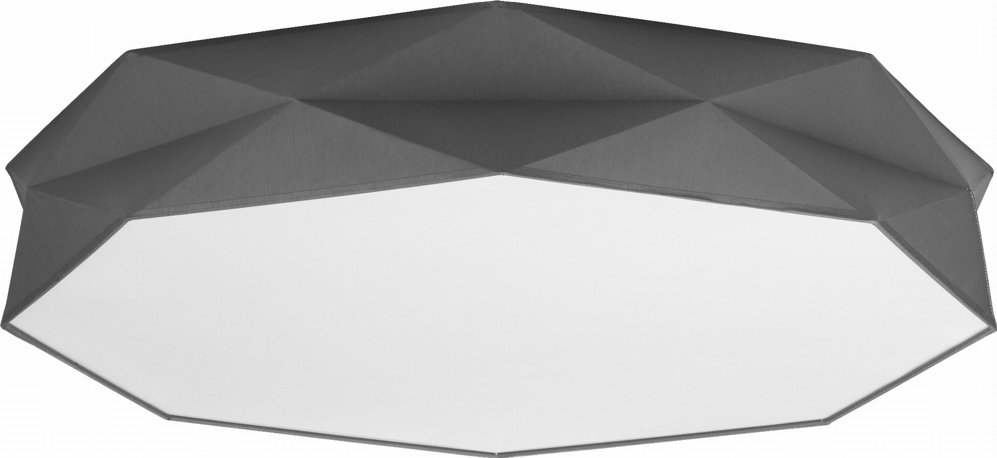 TK Lighting Kantoor New 4223 Plafon lampa sufitowa 6x60W E27 grafit biały