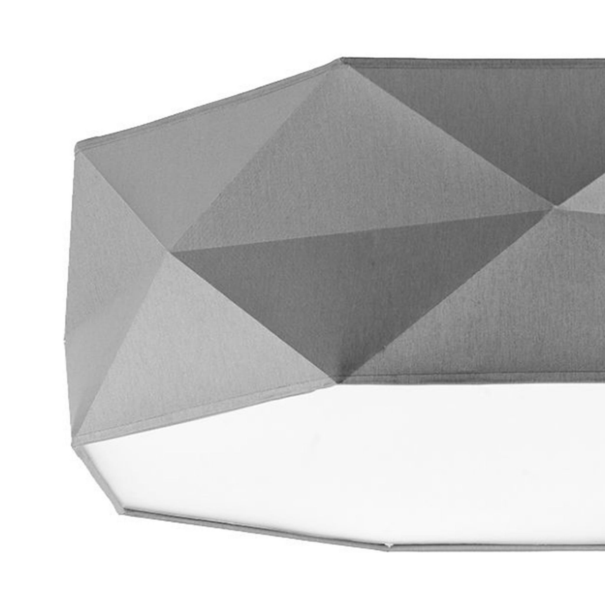 TK Lighting Kantoor 1566 Plafon lampa sufitowa 4x60W E27 szary 1566