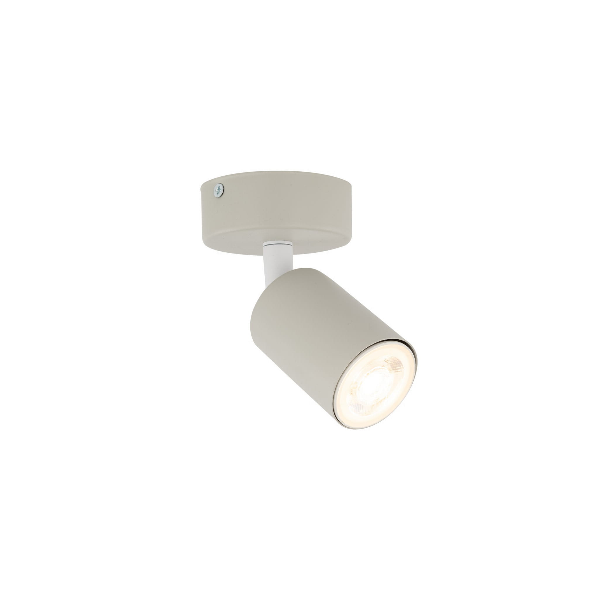 Spot nowoczesny skandynawski loft metalowy reflektor beżowy TK Lighting Livia 10222 1x10W GU10