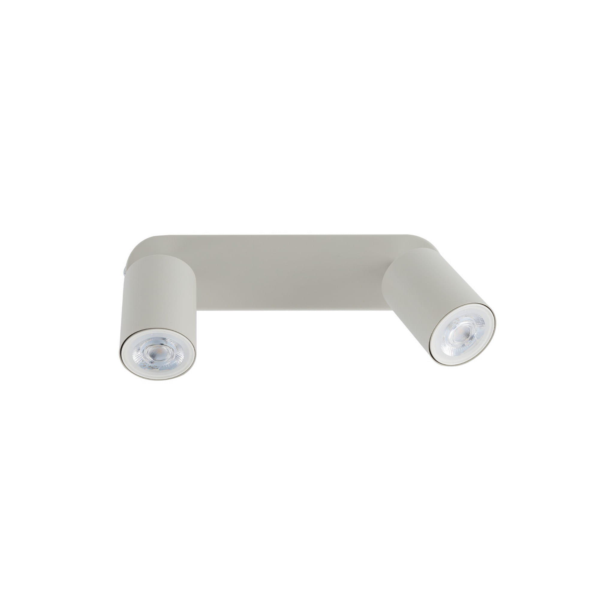 Plafon nowoczesny skandynawski loft metalowy reflektory beżowy TK Lighting Livia 10239 2x10W GU10