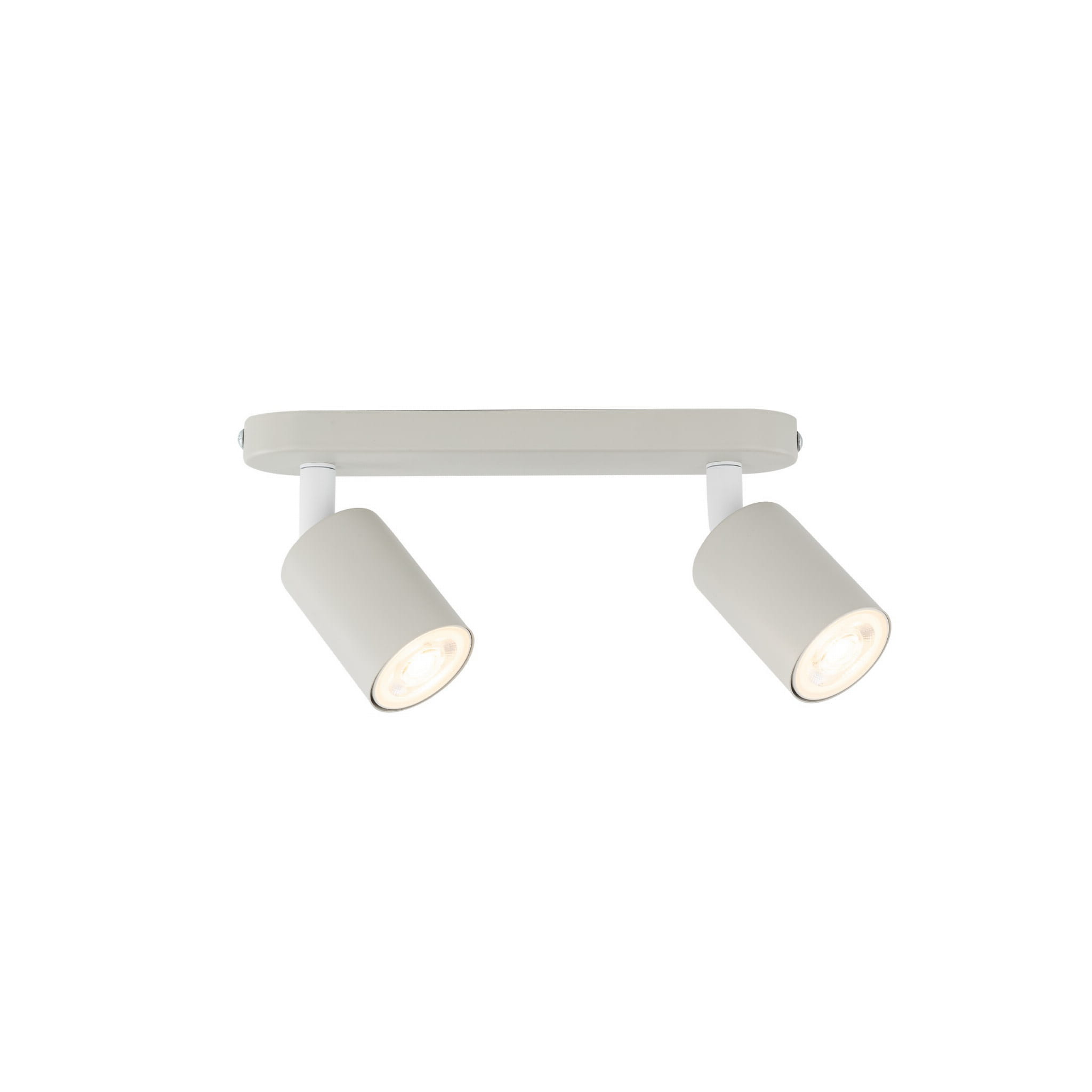 Plafon nowoczesny skandynawski loft metalowy reflektory beżowy TK Lighting Livia 10239 2x10W GU10