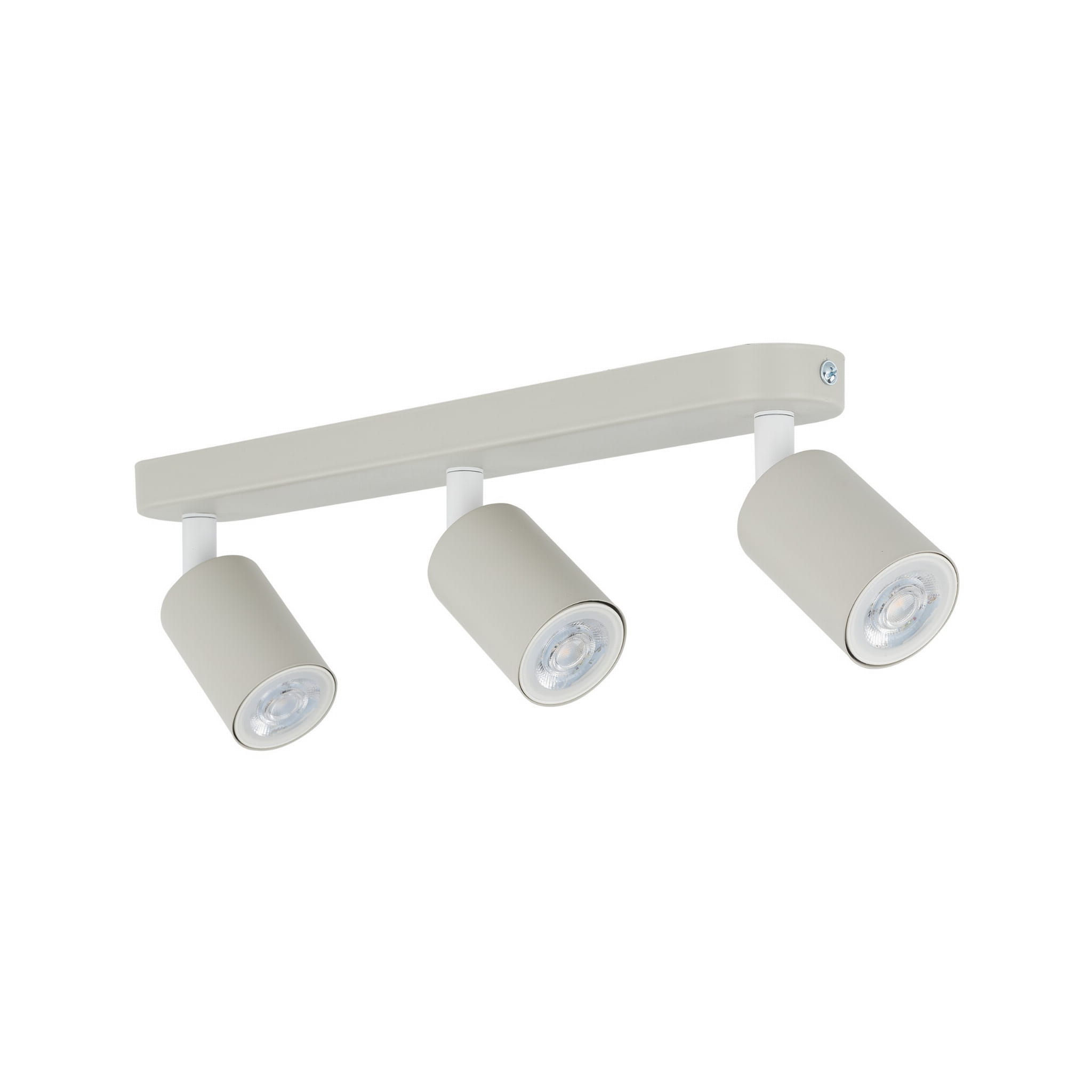 Plafon nowoczesny skandynawski loft metalowy reflektory beżowy TK Lighting Livia 10240 3x10W GU10