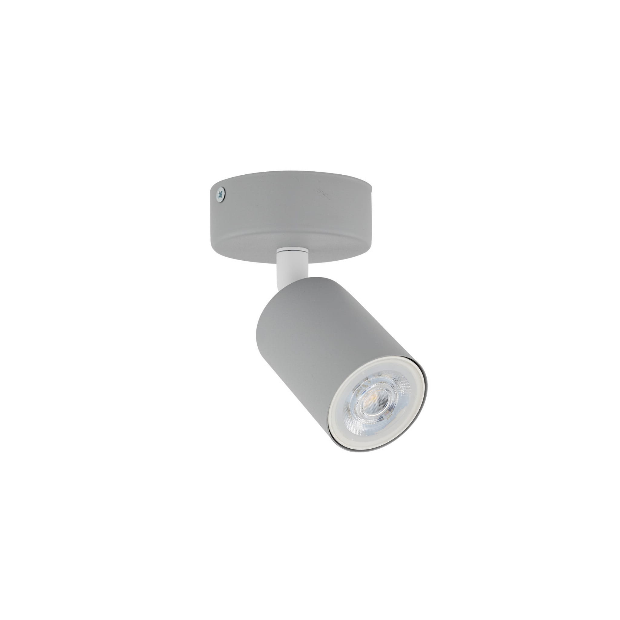 Spot nowoczesny skandynawski loft metalowy reflektor szary TK Lighting Livia 10223 1x10W GU10