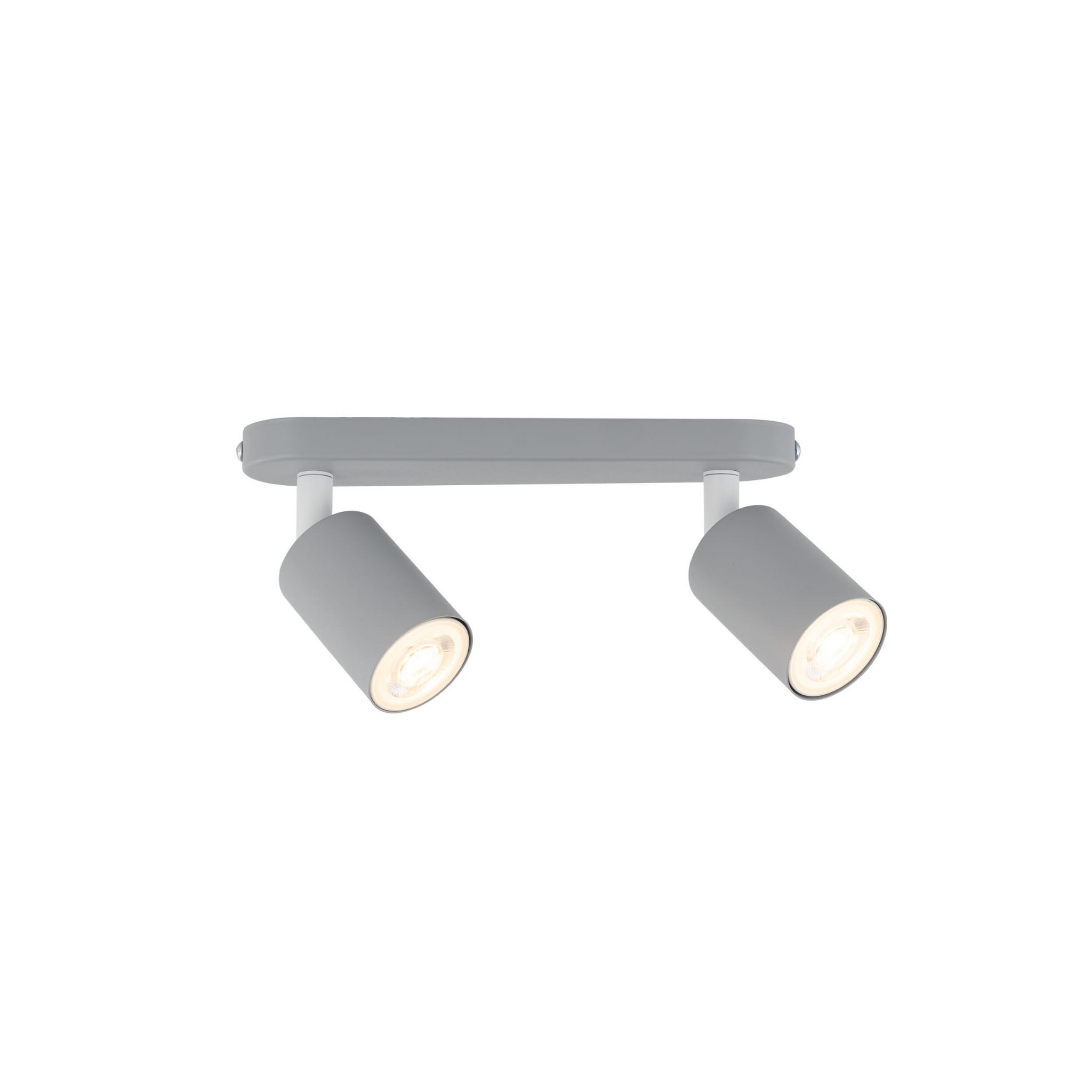 Plafon nowoczesny skandynawski loft metalowy reflektory szary TK Lighting Livia 10241 2x10W GU10