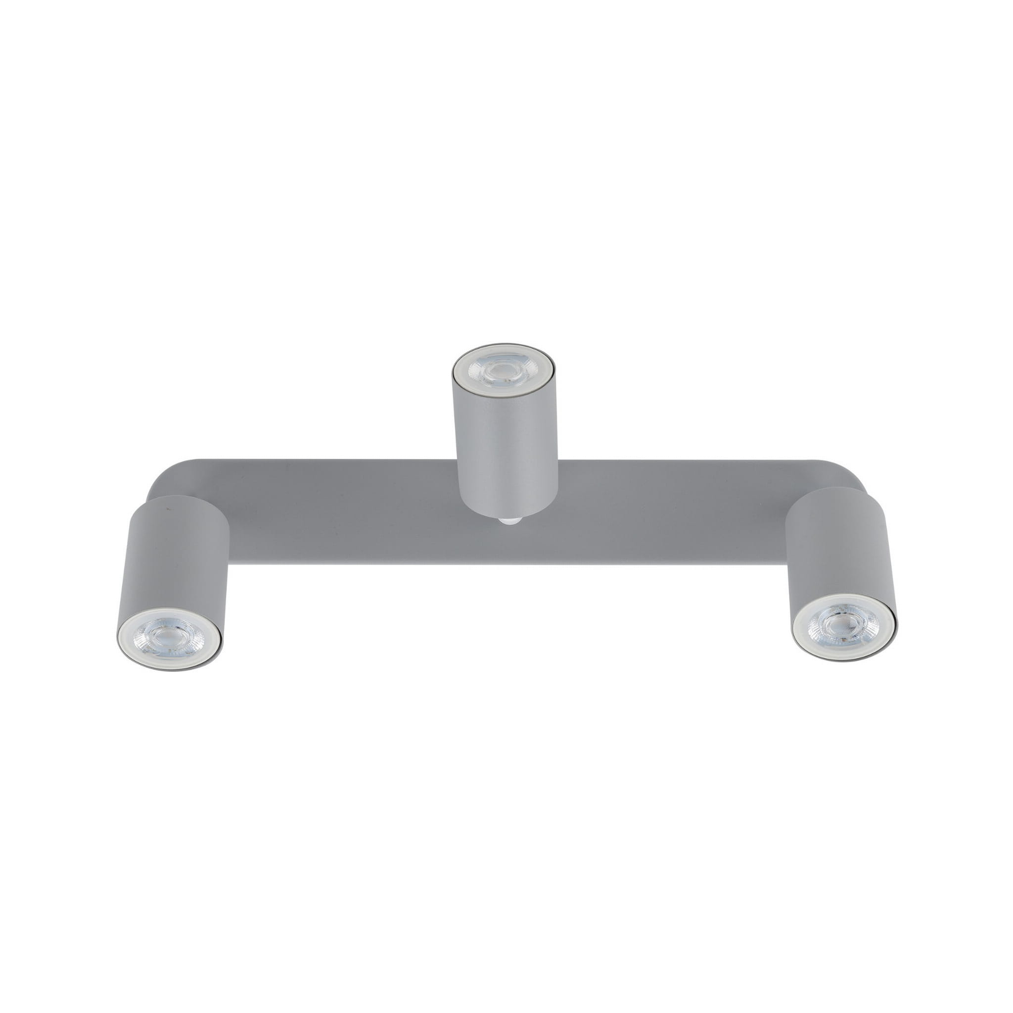 Plafon nowoczesny skandynawski loft metalowy reflektory szary TK Lighting Livia 10242 3x10W GU10